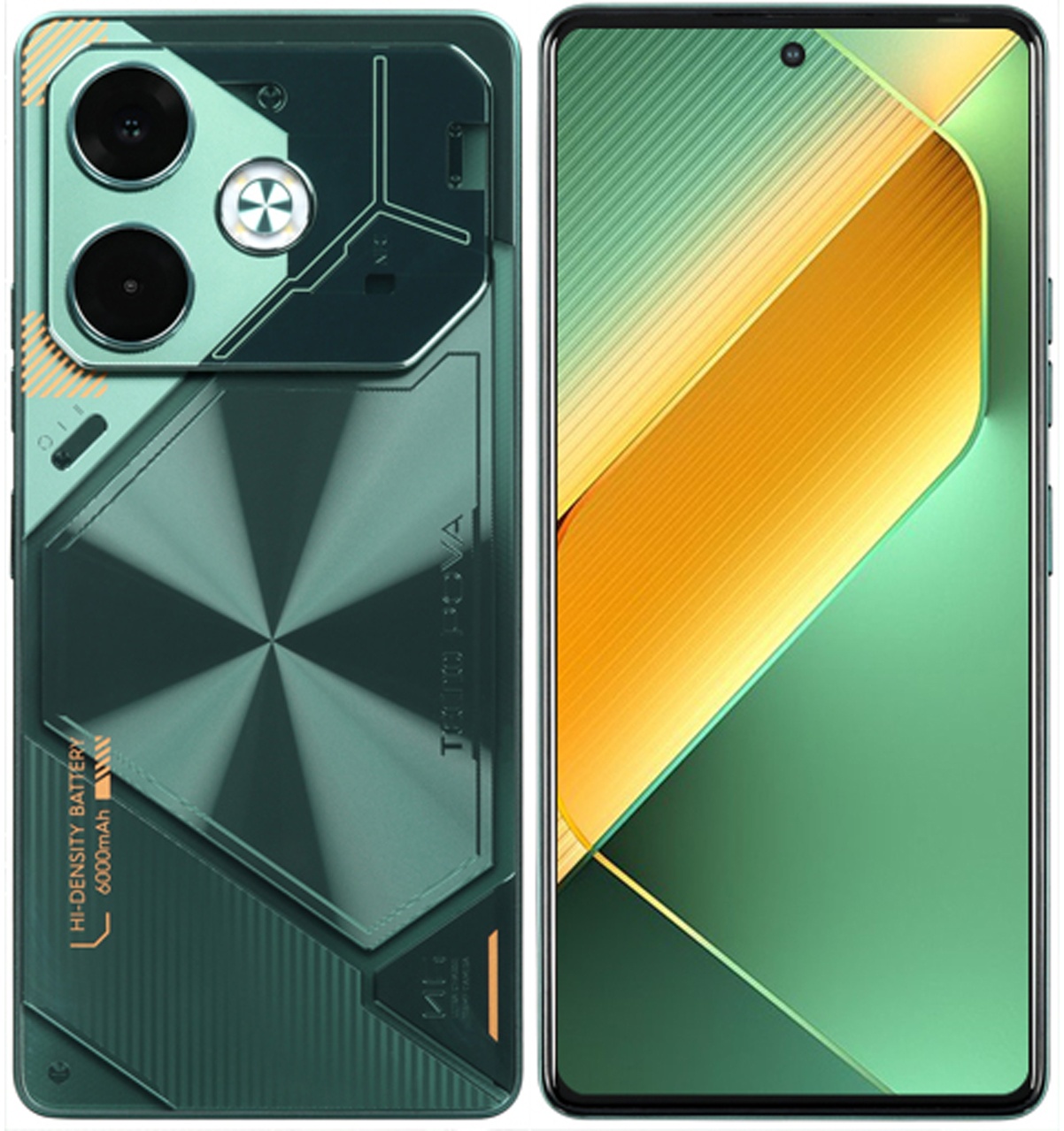 Смартфон Tecno POVA 6 LI7, 8/256Gb, зеленый