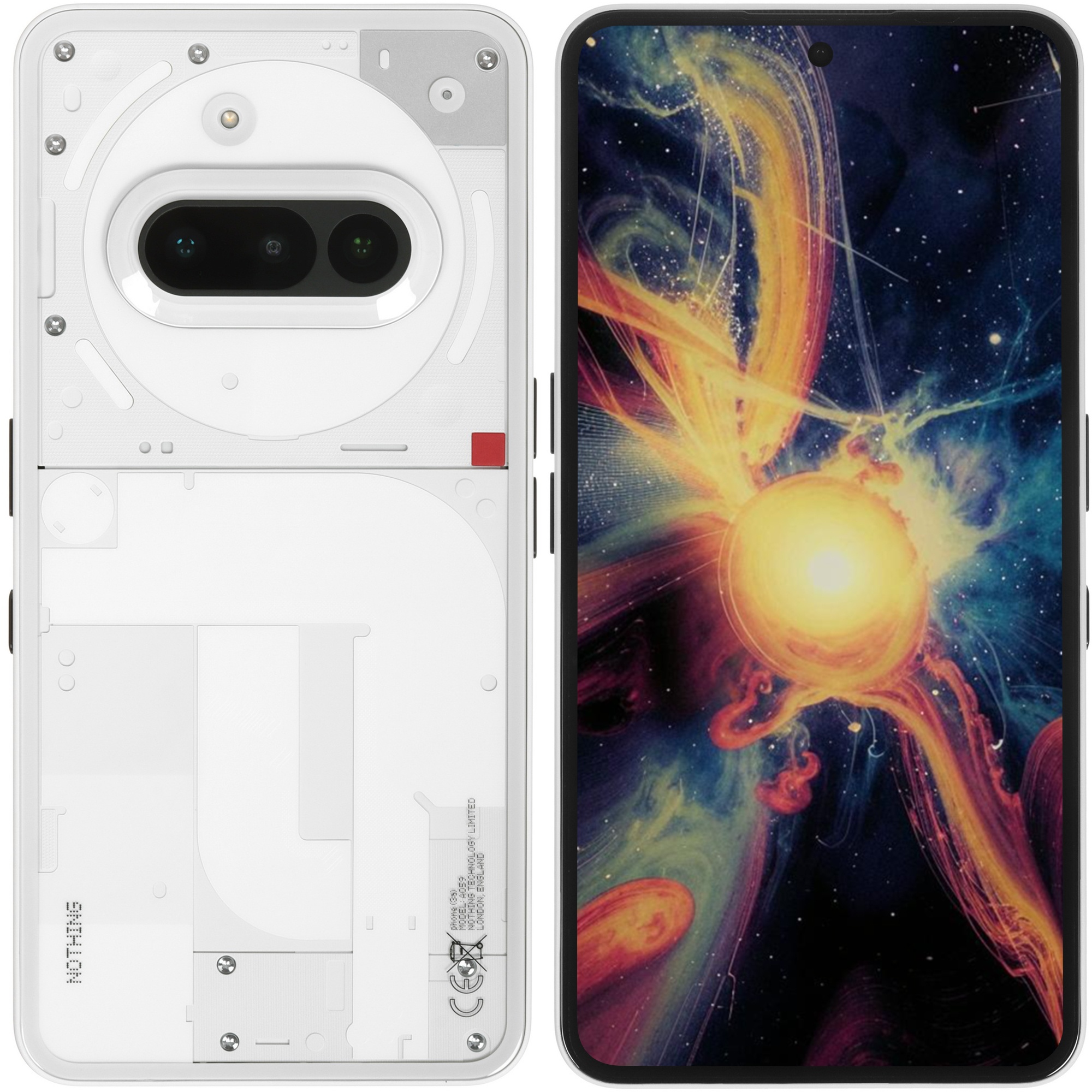 Смартфон Nothing Phone (3a) A10400149 8/128Gb, белый