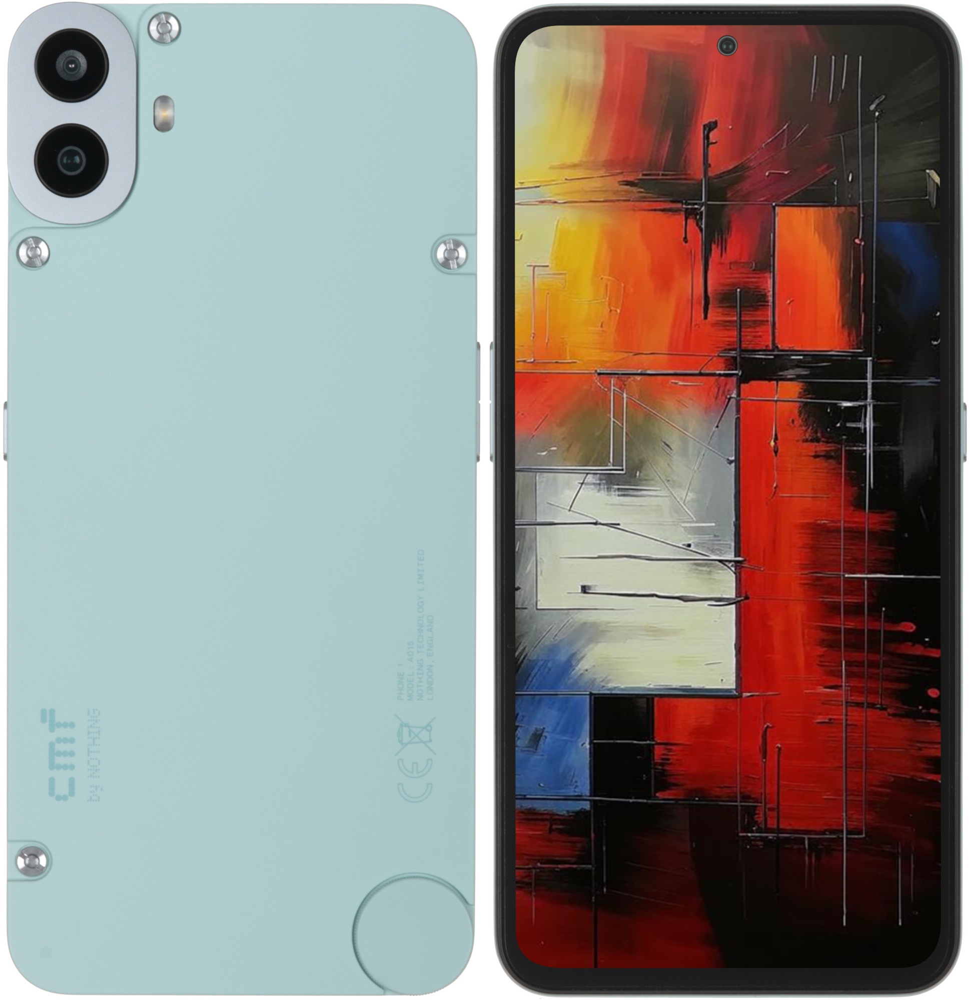 Смартфон NOTHING CMF Phone 1 EU, 8/128Gb, зеленый