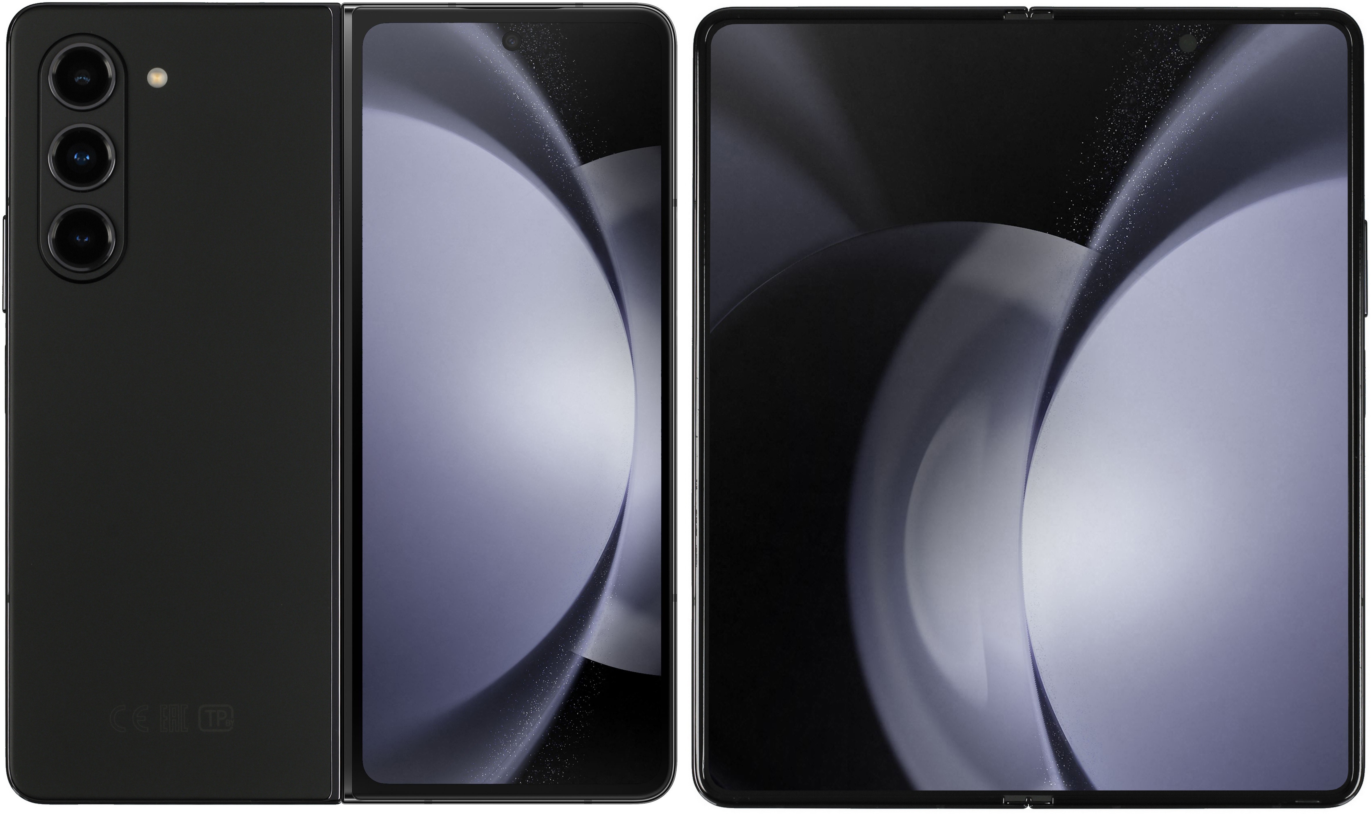 Смартфон Samsung Galaxy Z Fold 5 5G SM-F946B, 12/256Gb, черный фантом