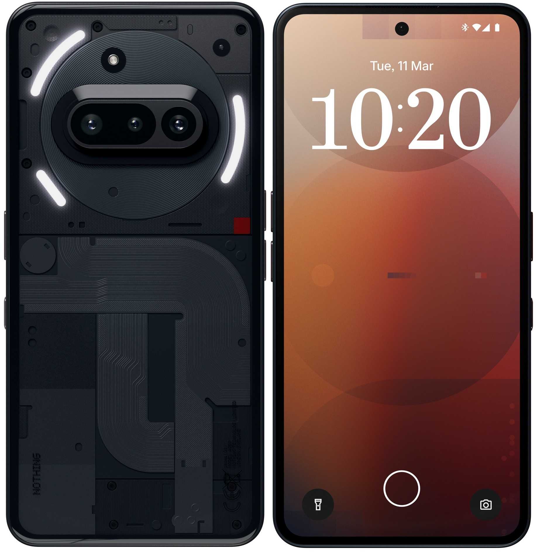 Смартфон Nothing Phone (3a) A10400151 12/256Gb, черный