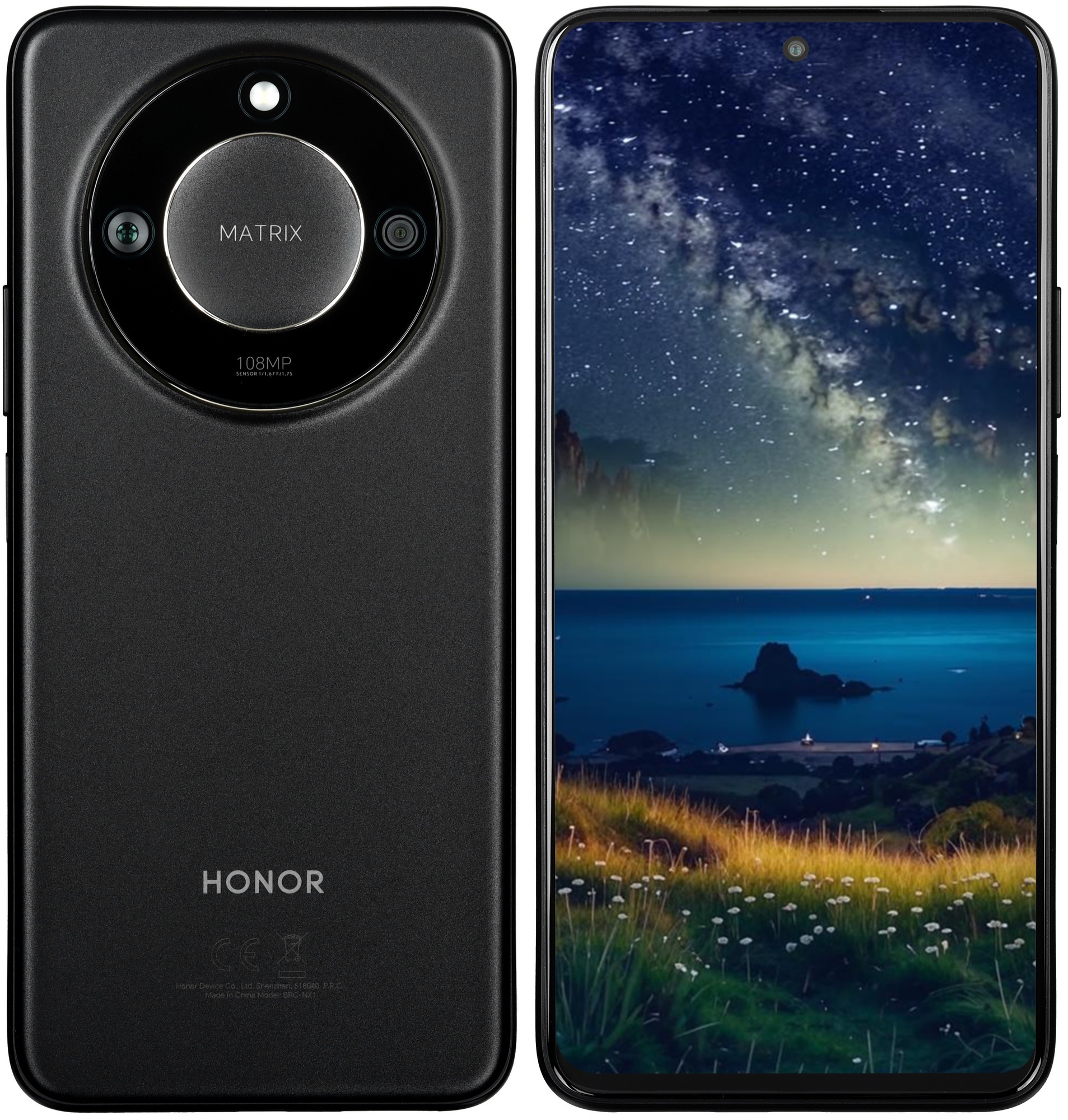 Смартфон Honor X9c SMART 8/256Gb, черный
