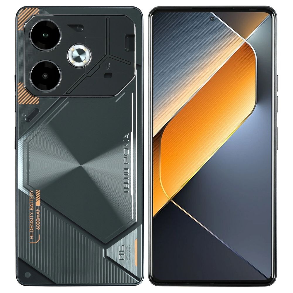 Смартфон Tecno Pova 6 LI7 8/256Gb, серый