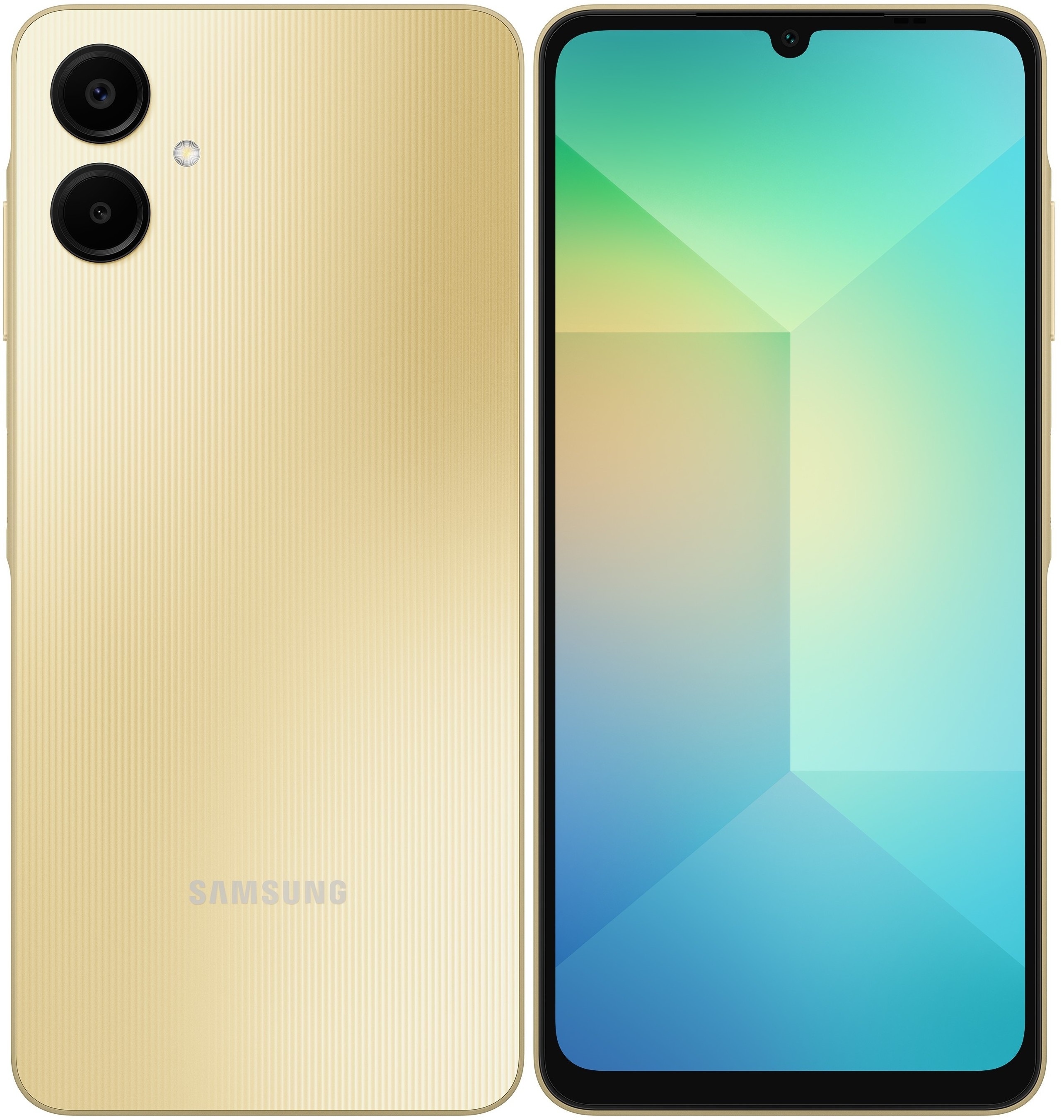 Смартфон Samsung Galaxy A06, 4/64Gb, золотистый