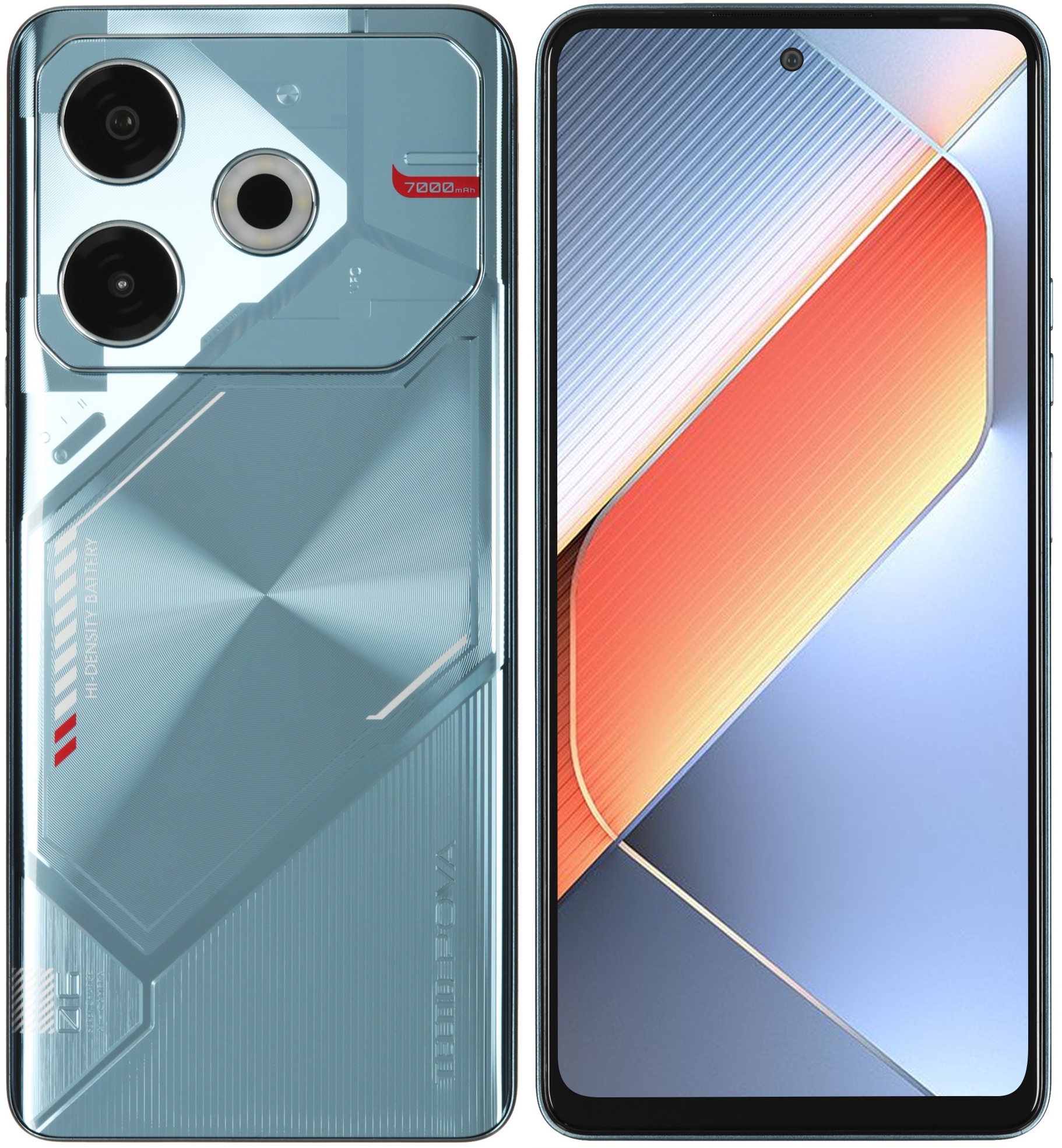 Смартфон Tecno POVA 6 Neo, 8/128Gb, серебристый