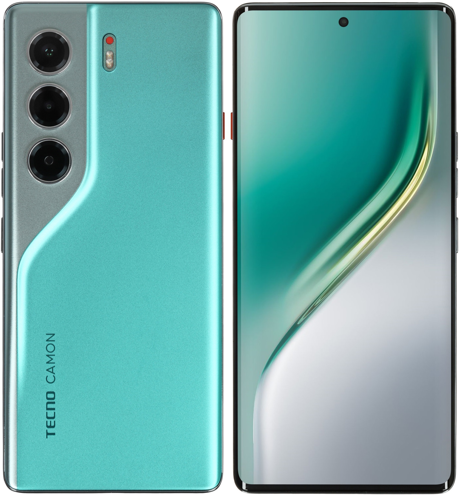 Смартфон Tecno Camon 40 Pro 5G CM7, 8/256Gb, зеленый