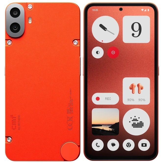 Смартфон NOTHING CMF Phone 1, 8/256Gb, оранжевый