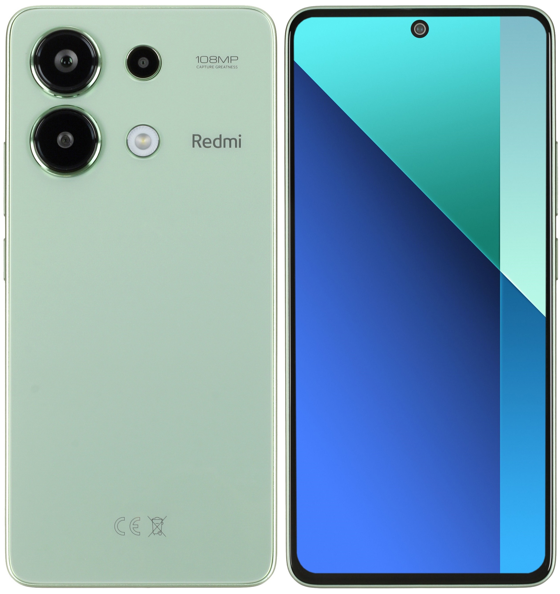 Смартфон Xiaomi Redmi Note 13, 6/128Gb, зеленый