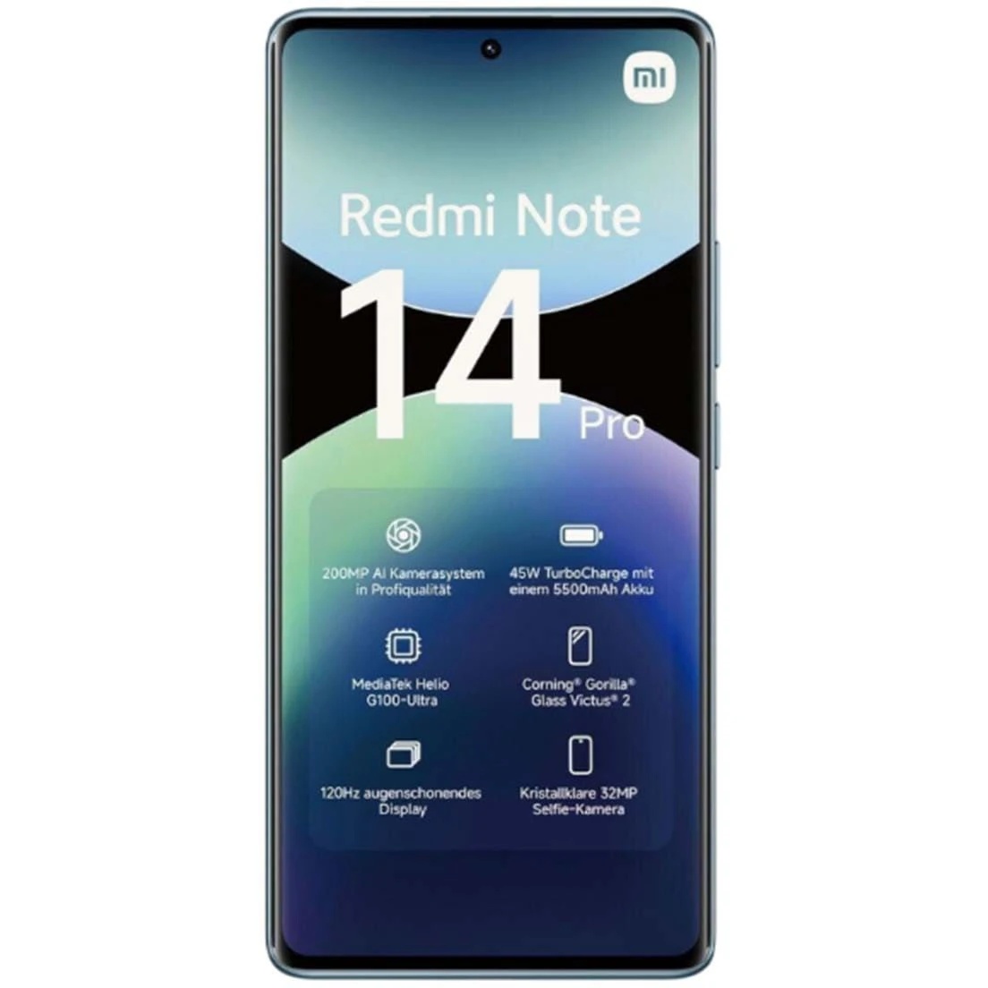 Смартфон Xiaomi Redmi Note 14 Pro, 12/256Gb, голубой