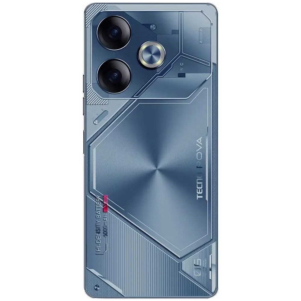 Смартфон Tecno POVA 6 LI7, 8/256Gb, синий