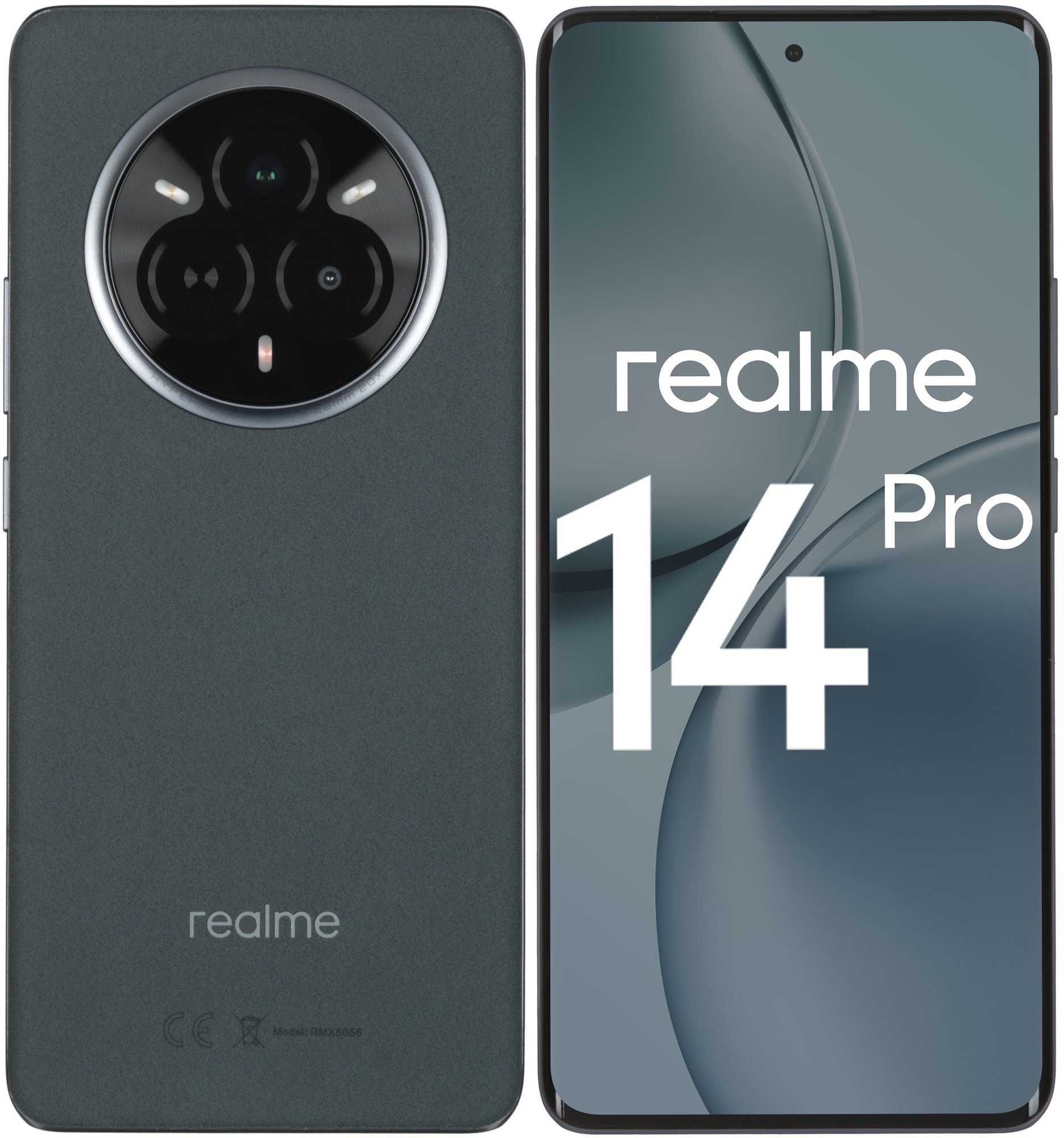 Смартфон Realme 14 Pro 5G, 12/512Gb, серый