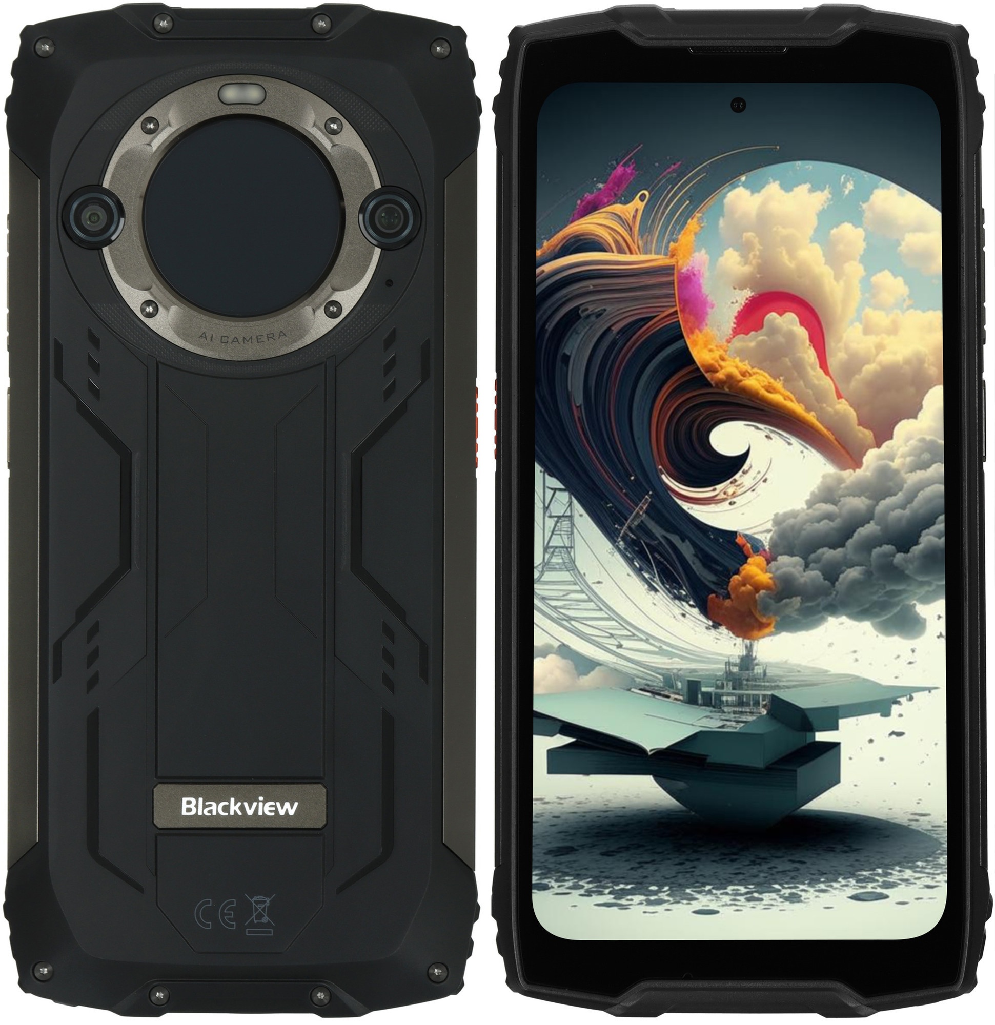 Смартфон BlackView BV9300 Pro, 8/256Gb, черный