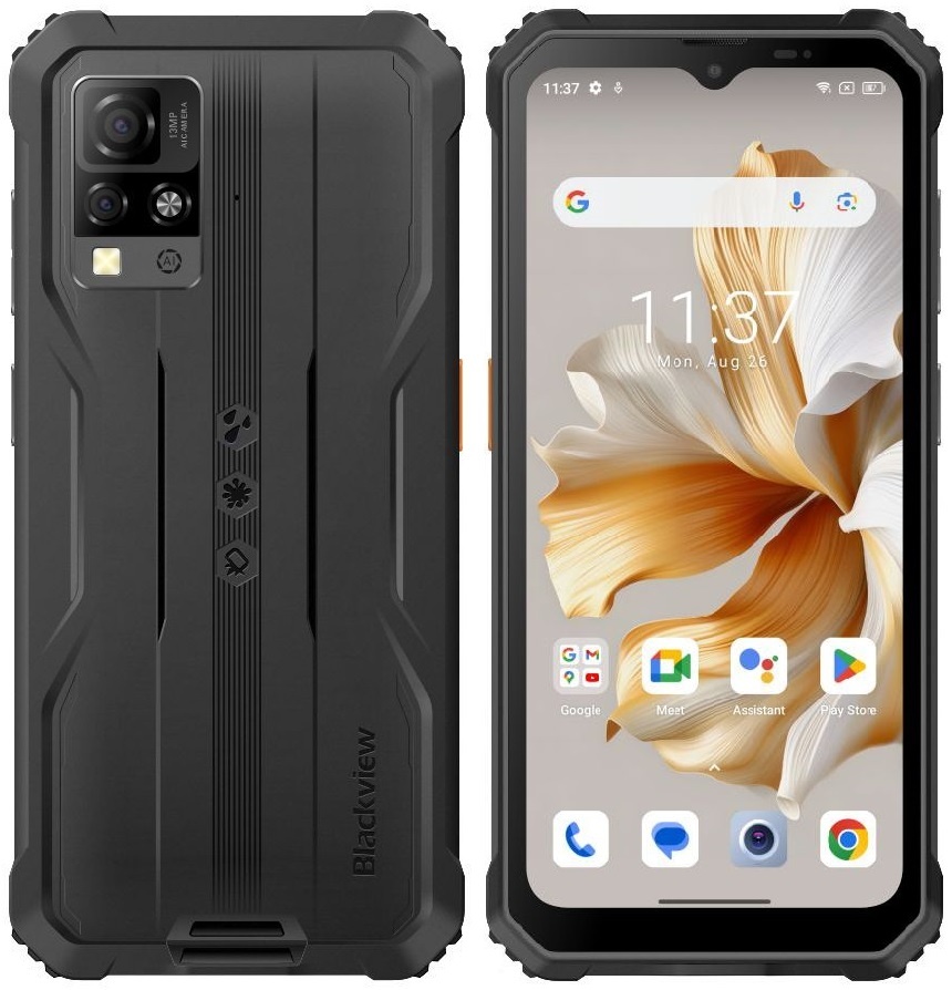Смартфон Blackview BV4800 Pro, 4/128Gb, черный