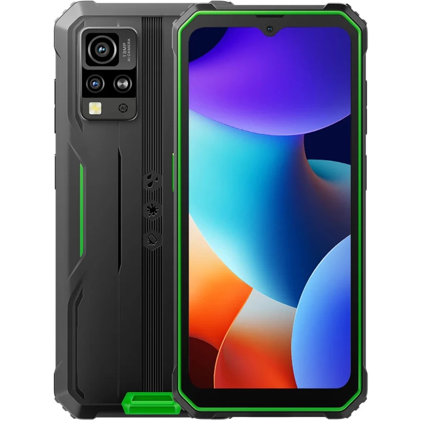 Смартфон Blackview BV4800 Pro, 4/128Gb, зеленый