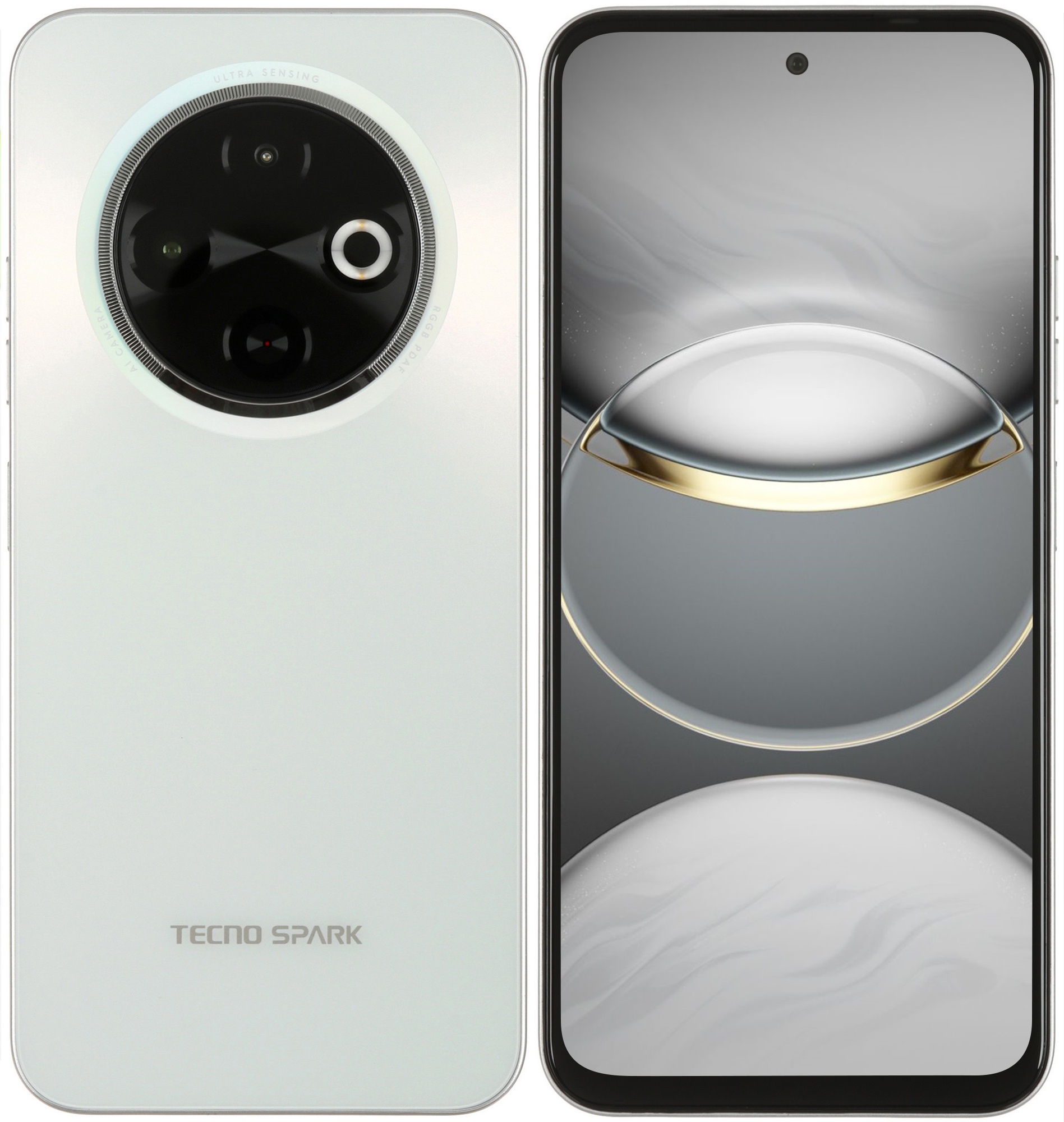 Смартфон Tecno SPARK 30C KL5n, 8/256Gb, белый