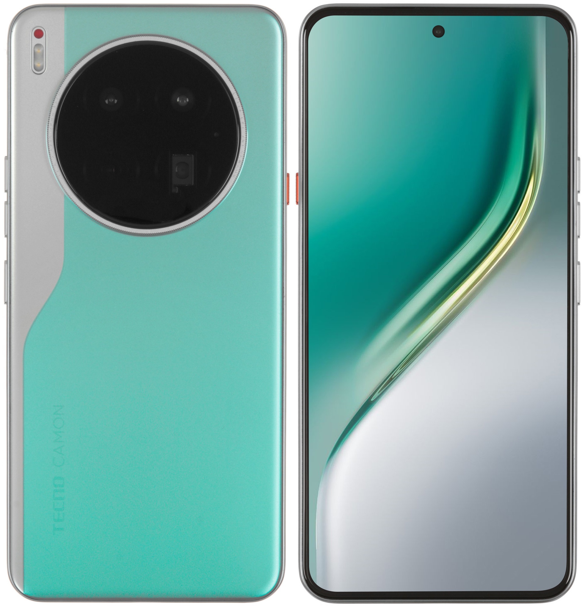 Смартфон Tecno Camon 40 Premier 5G 12/256Gb, зеленый