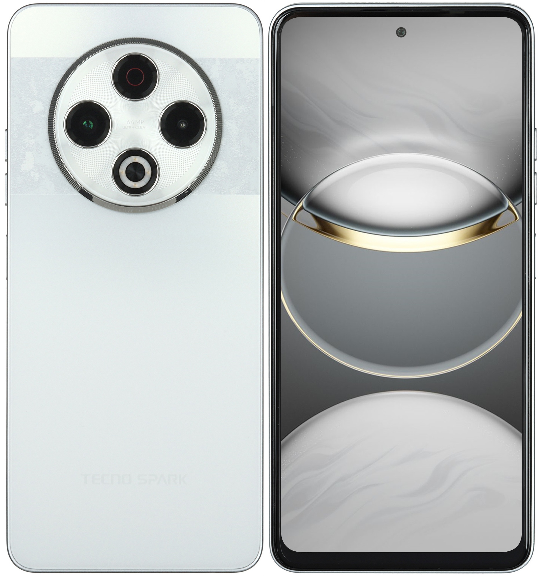 Смартфон Tecno SPARK 30, 8/128Gb, белый