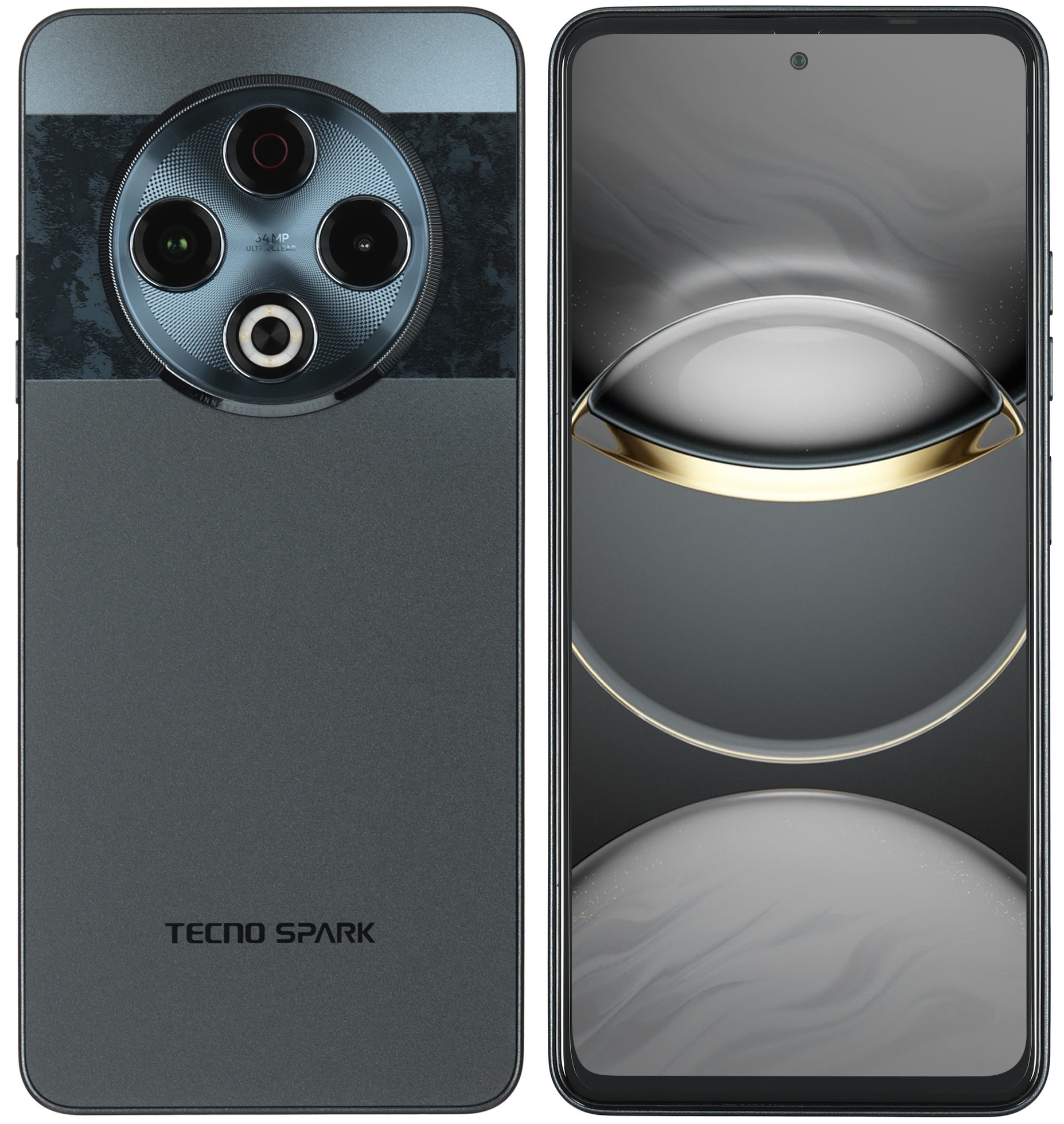 Смартфон Tecno SPARK 30, 8/128Gb, черный