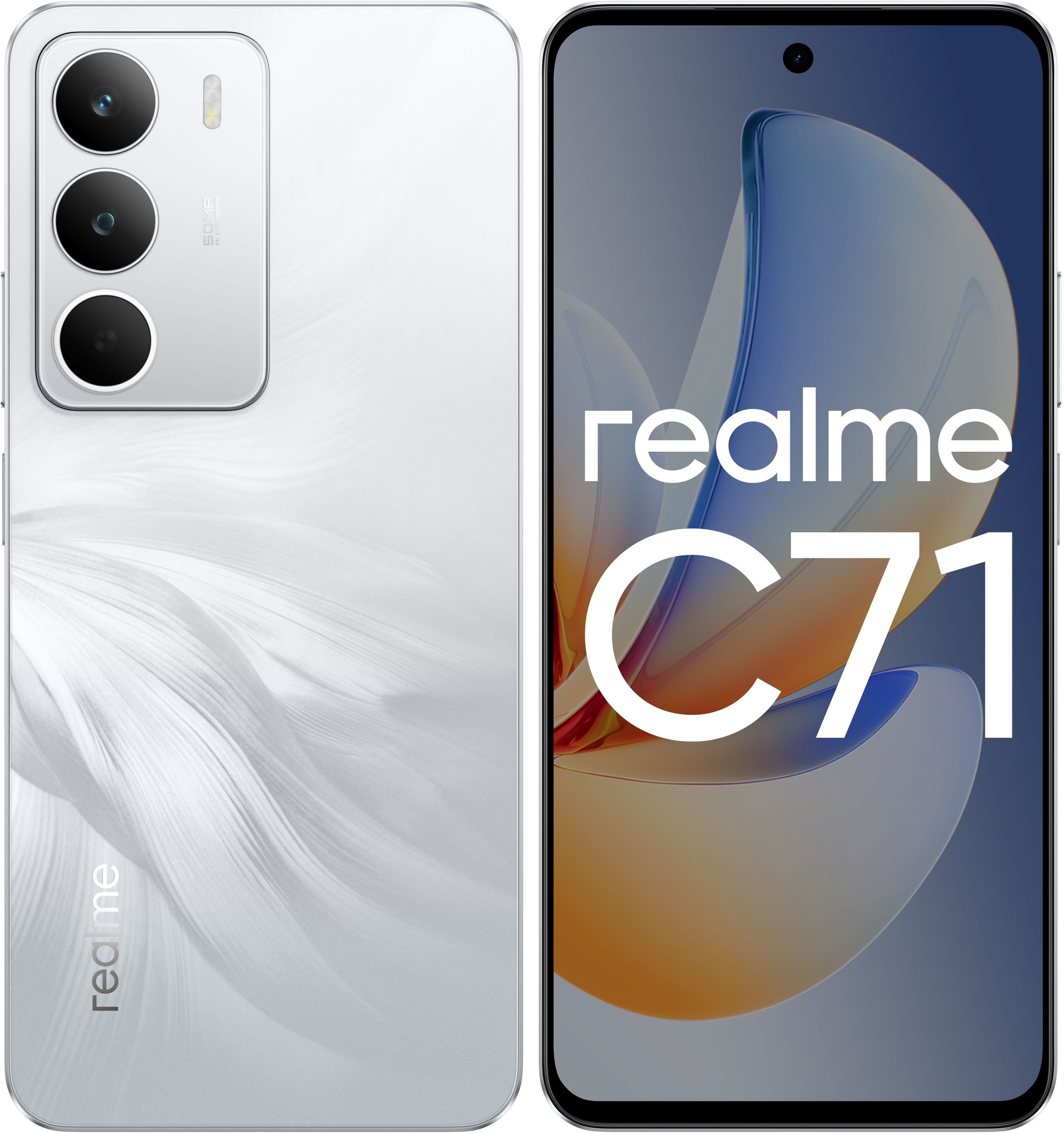 Смартфон Realme RMX5303 C71 8/128Gb белый