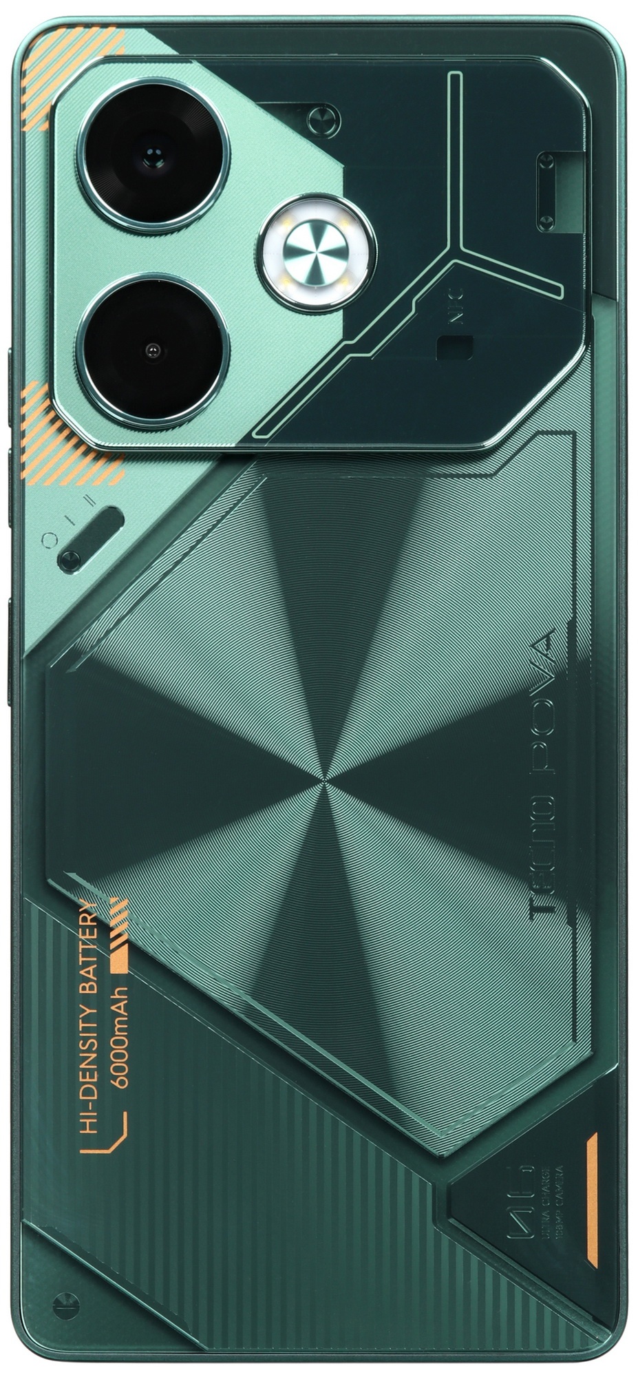 Смартфон Tecno POVA 6 LI7, 12/256Gb, зеленый