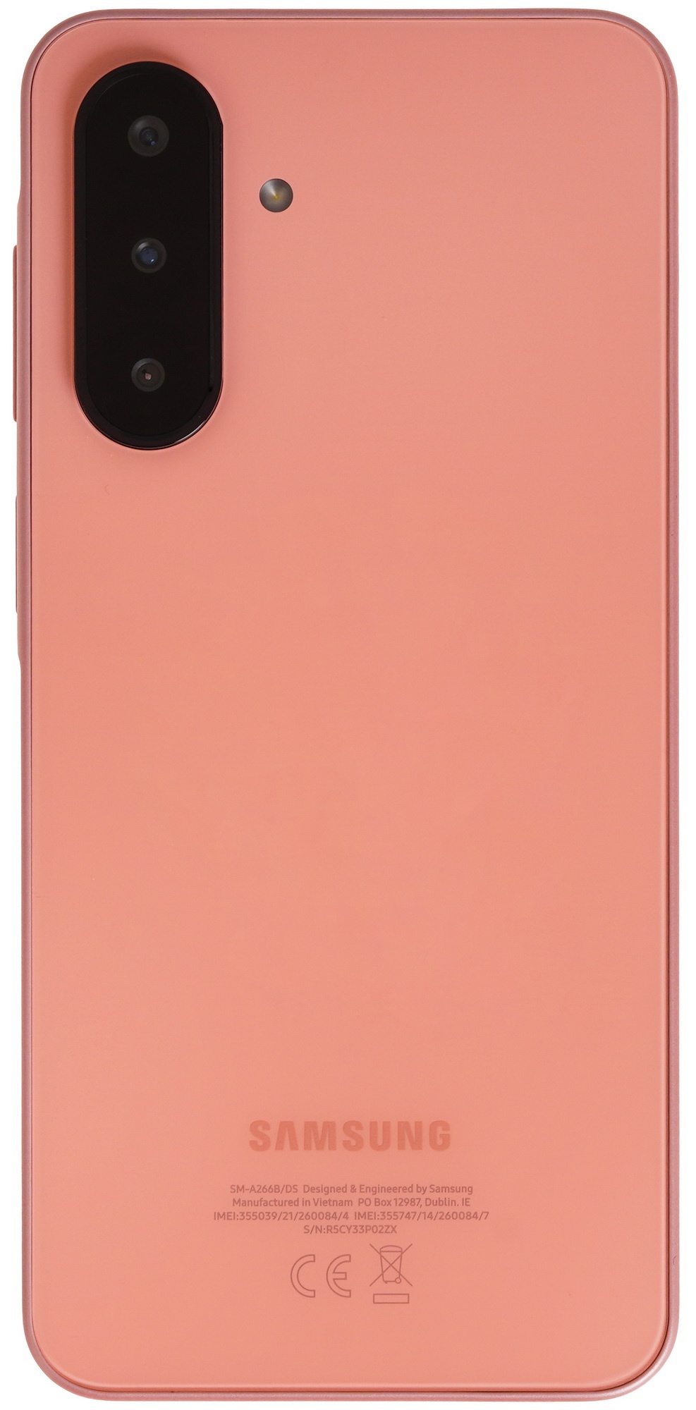 Смартфон Samsung Galaxy A26 6/128Gb персиковый