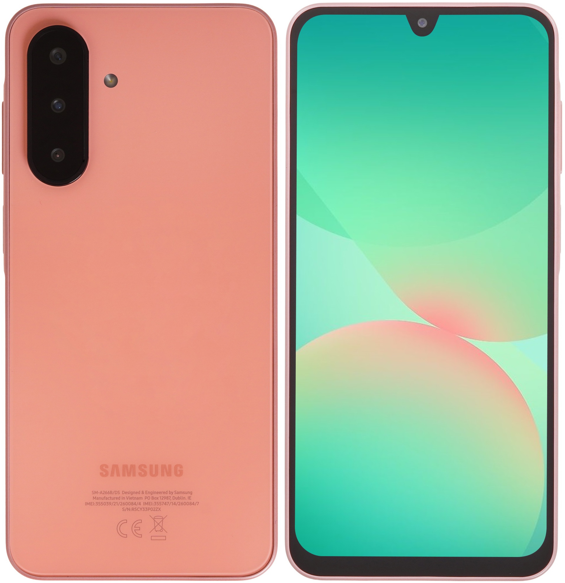 Смартфон Samsung Galaxy A26 6/128Gb персиковый