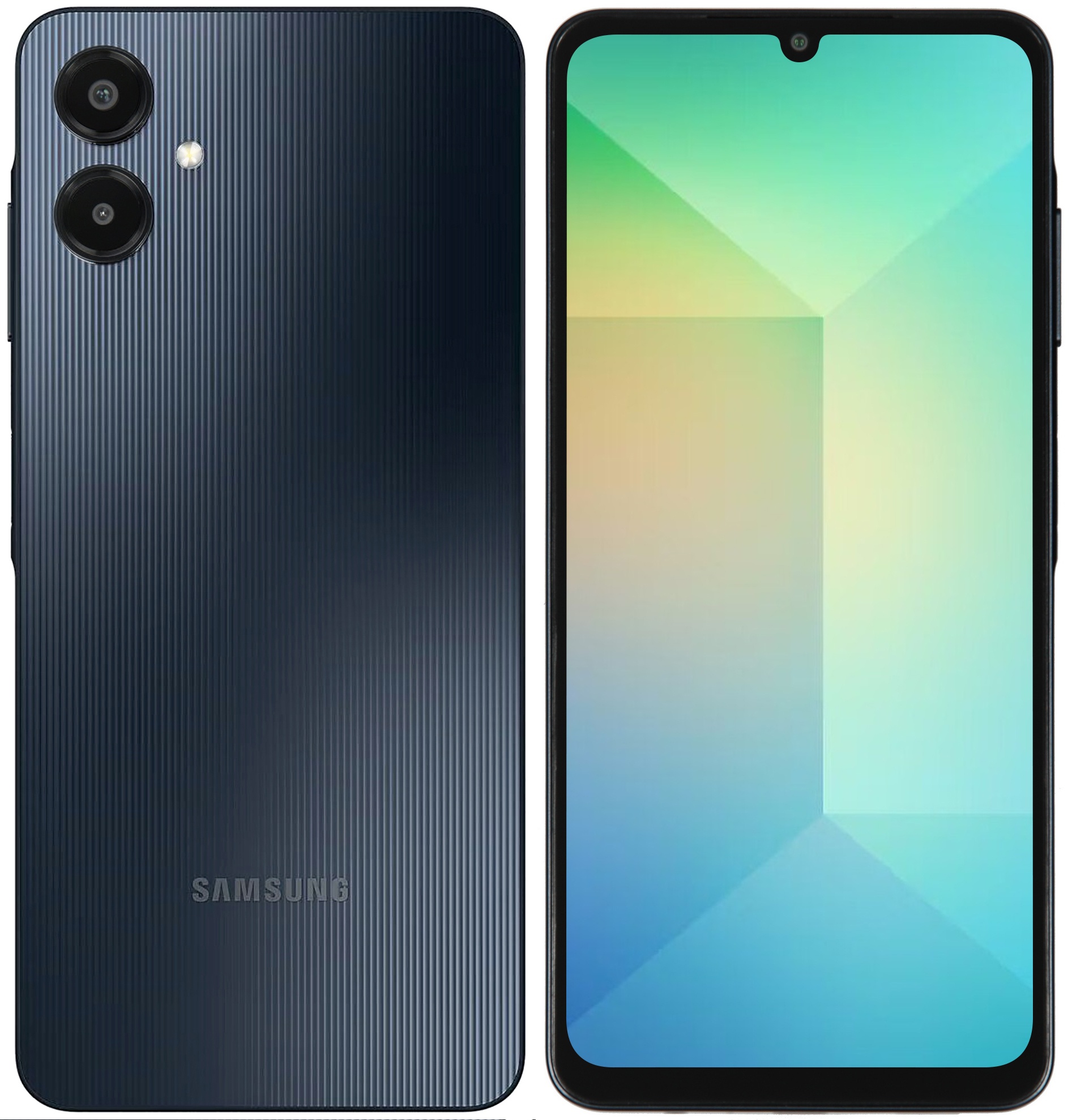 Смартфон Samsung SM-A065F Galaxy A06 64Gb 4Gb черный моноблок 3G 4G 6.7" 720x1600 Android 14 50Mpix