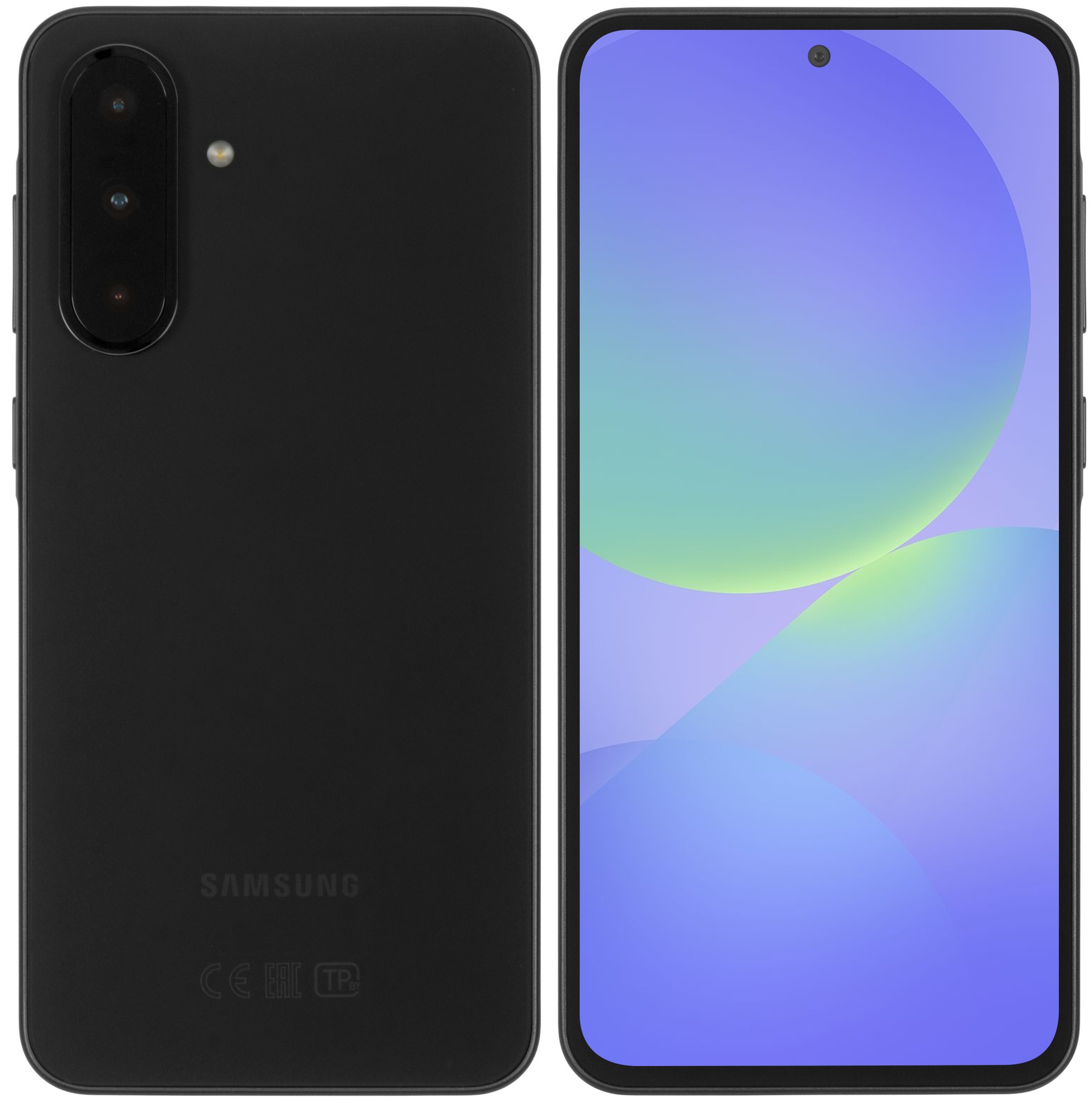 Смартфон Samsung SM-A366E Galaxy A36 5G 128Gb 8Gb черный моноблок 3G 4G 6.7" 1080x2340 Android 15 50