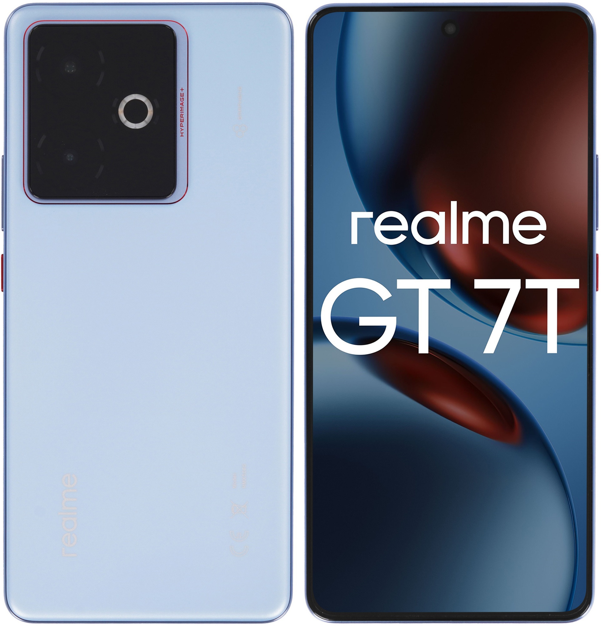 Смартфон Realme RMX5085 GT 7T 12/256Gb голубой