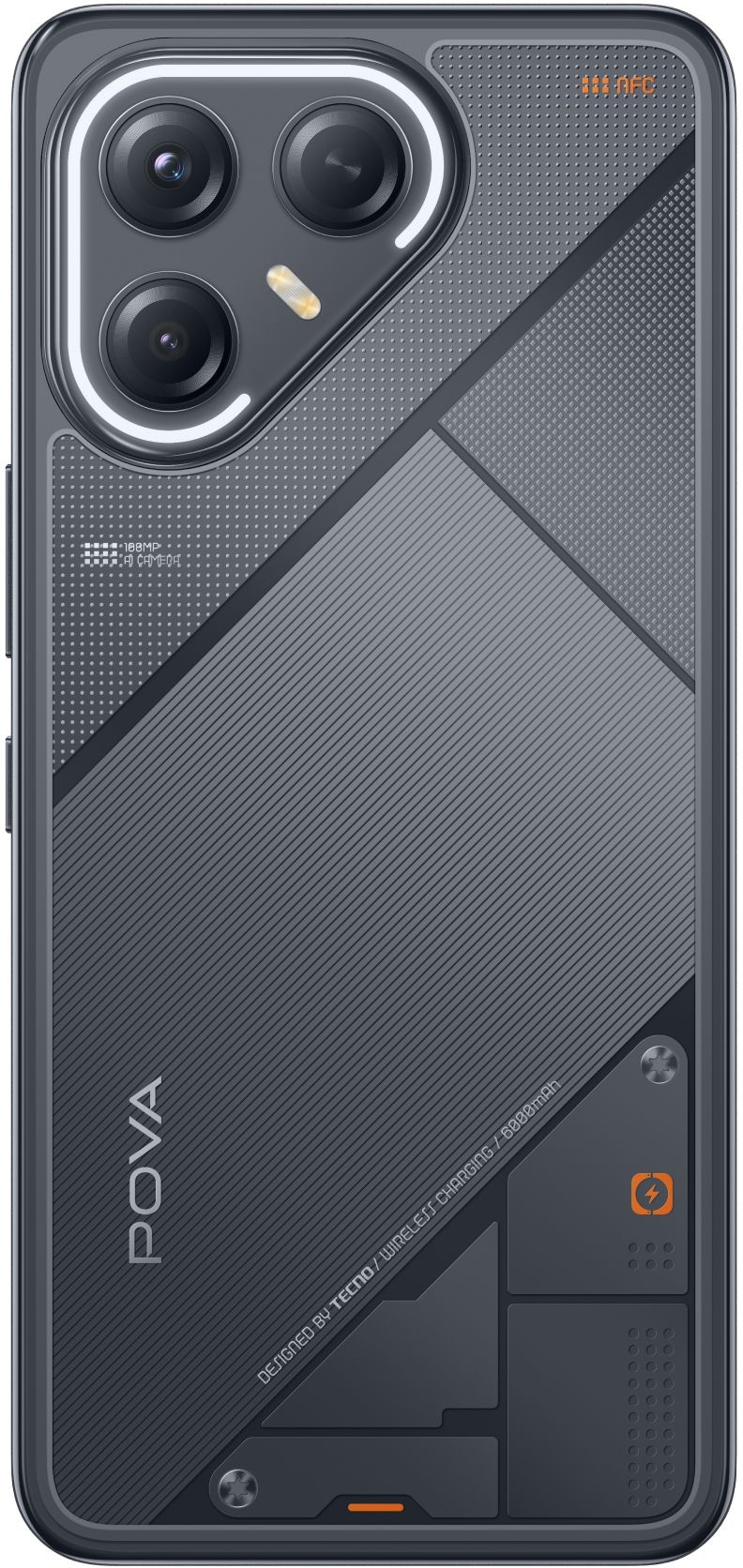 Смартфон Tecno Pova 7 Ultra 5G LJ9, 8/256Gb, черный