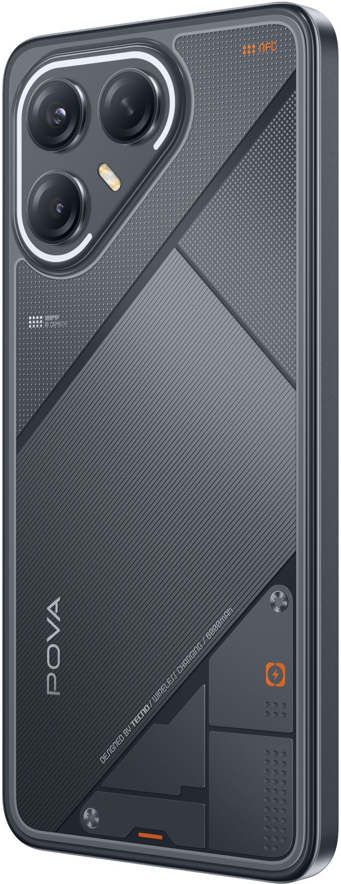 Смартфон Tecno Pova 7 Ultra 5G LJ9, 8/256Gb, черный
