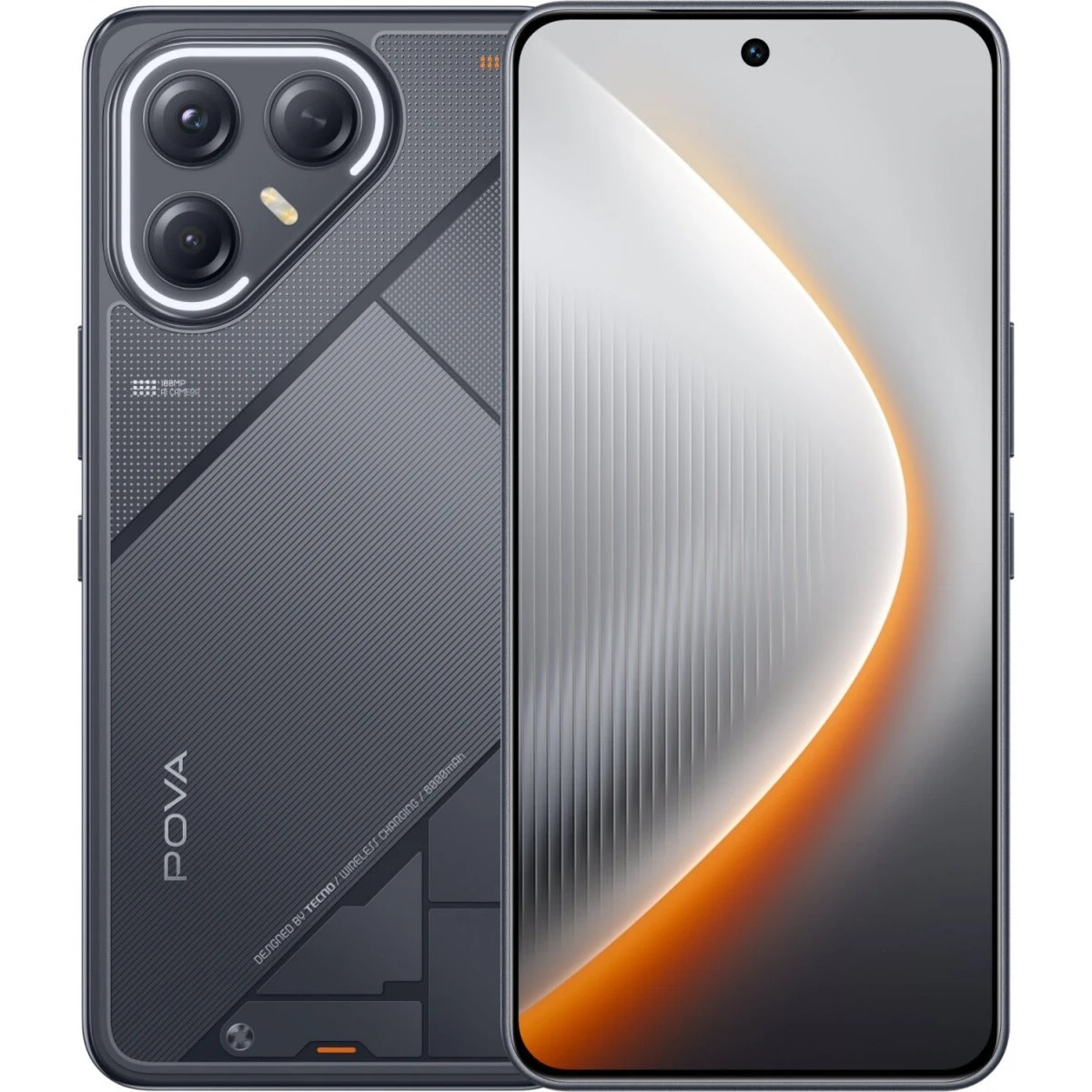 Смартфон Tecno Pova 7 Ultra 5G LJ9, 8/256Gb, черный
