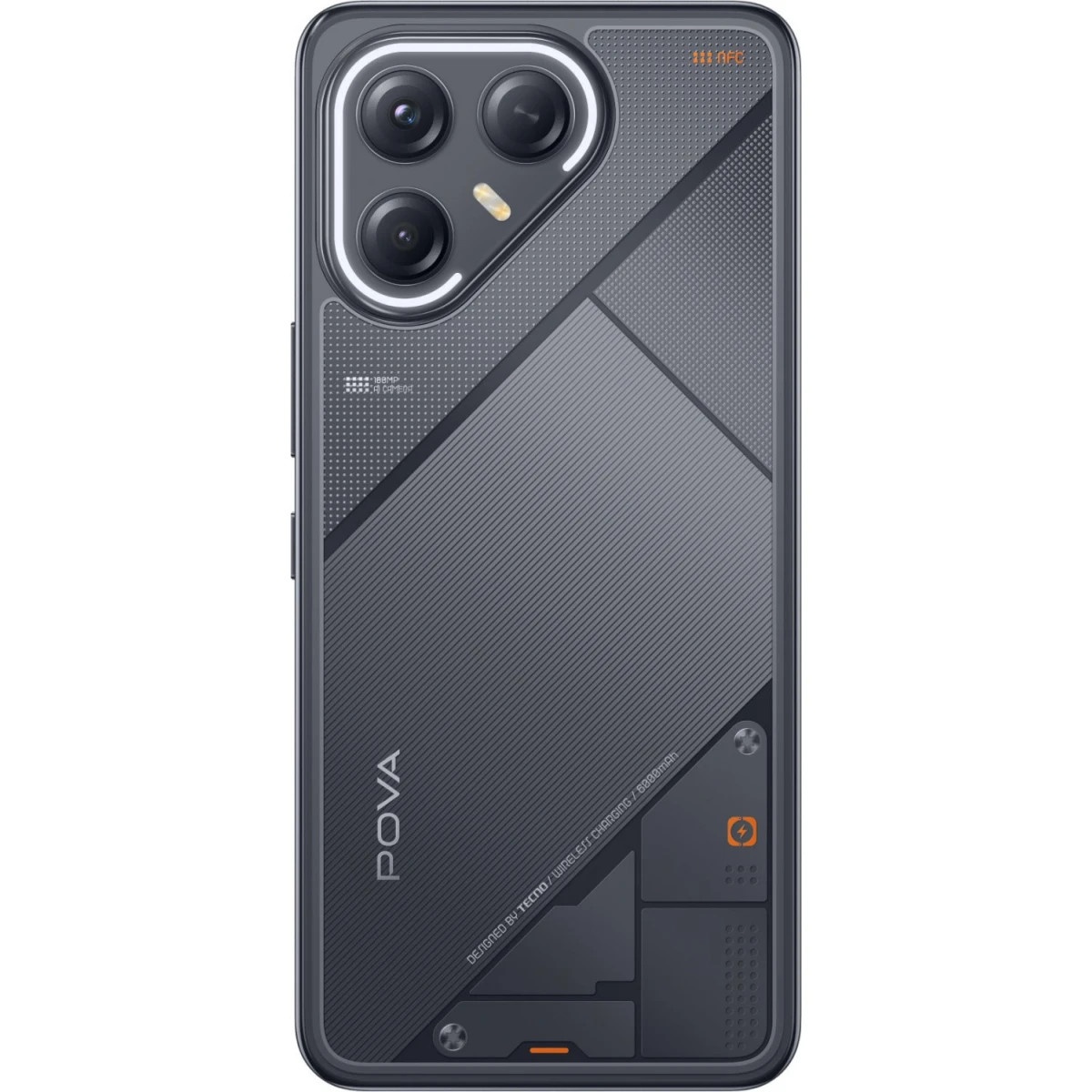 Смартфон Tecno Pova 7 Ultra 5G LJ9, 8/256Gb, черный