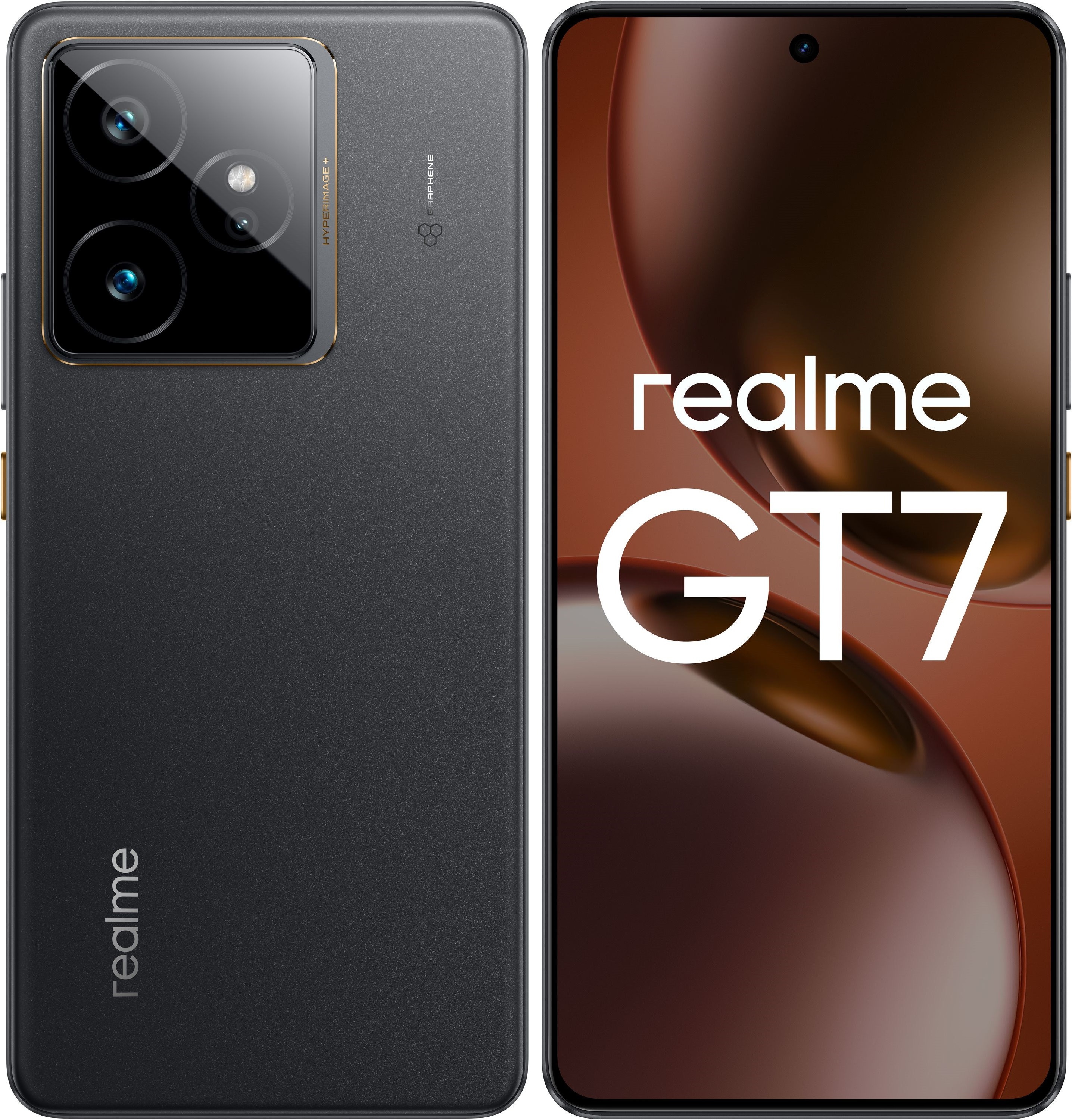 Смартфон Realme RMX5061 GT 7 12/256Gb черный