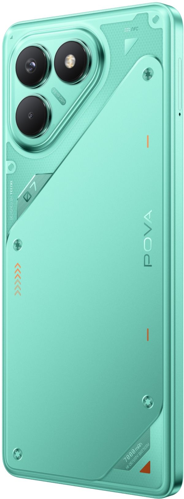 Смартфон Tecno POVA 7 Neo 8/256Gb, бирюзовый