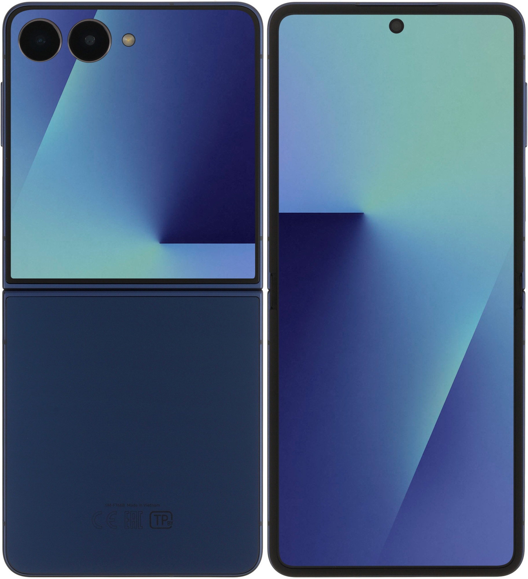 Смартфон Samsung Galaxy Z Flip7 5G 12/256Gb синий