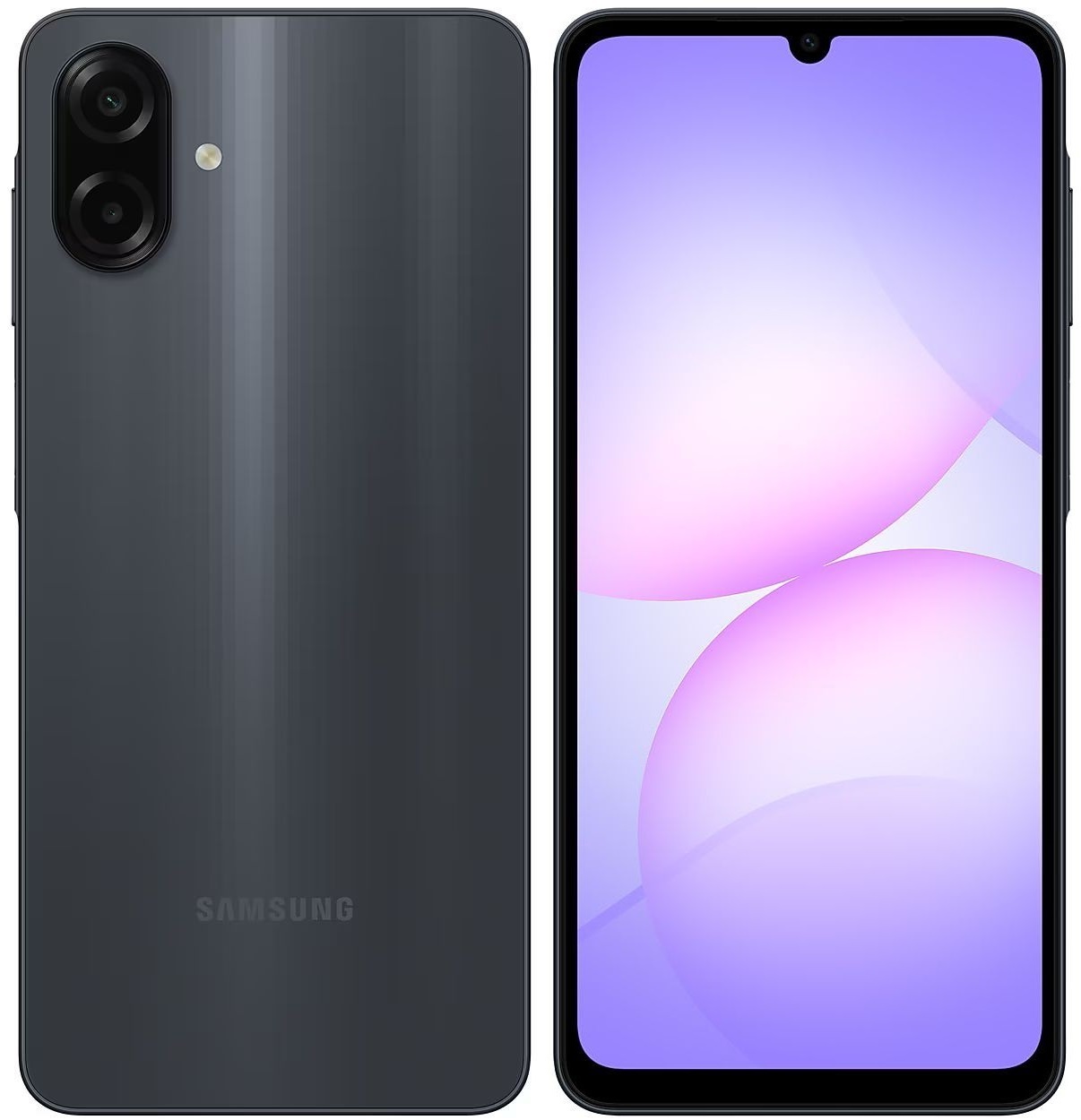 Смартфон Samsung Galaxy A07 4/128Gb черный