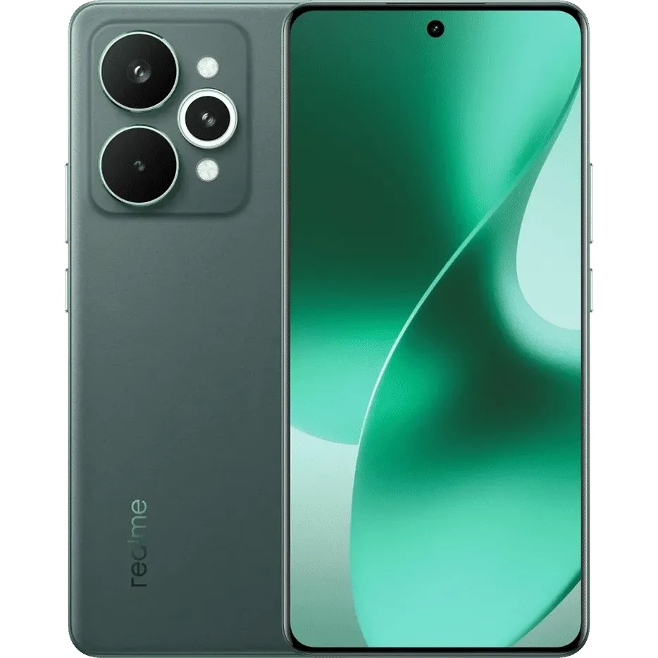 Смартфон Realme RMX5101 15 Pro 512Gb 12Gb зеленый моноблок 3G 4G 6.78" 1264x2780 Android 15 50Mpix 8