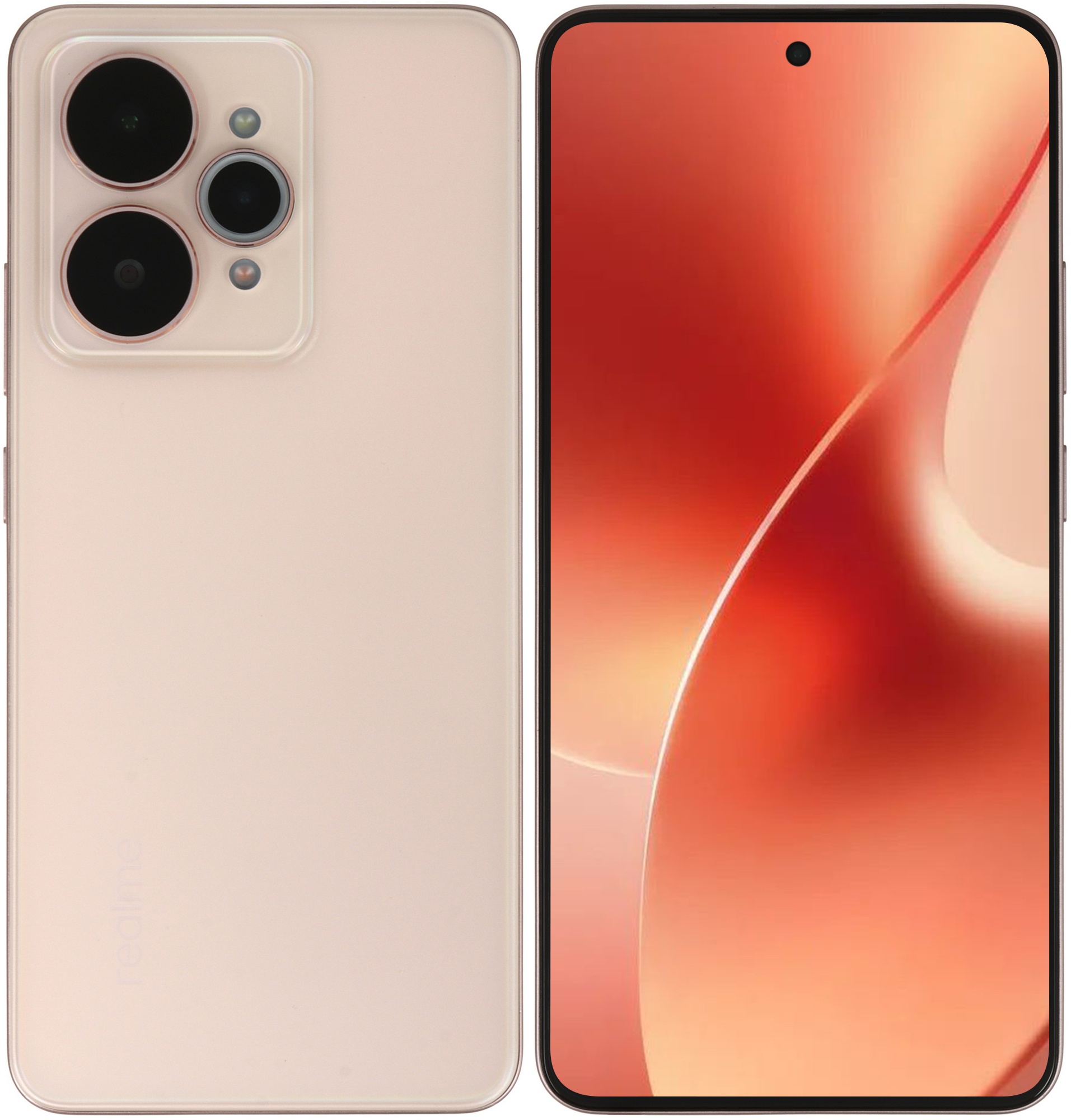 Смартфон Realme RMX5106 15 256Gb 8Gb розовый моноблок 3G 4G 6.78" 1264x2780 Android 15 50Mpix 802.11