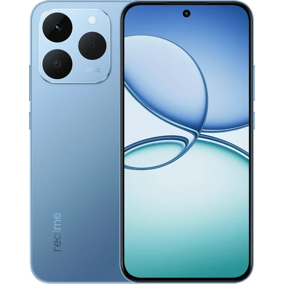 Смартфон Realme RMX5111 15T 256Gb 8Gb голубой моноблок 3G 4G 6.78" 1264x2780 Android 15 50Mpix 802.1