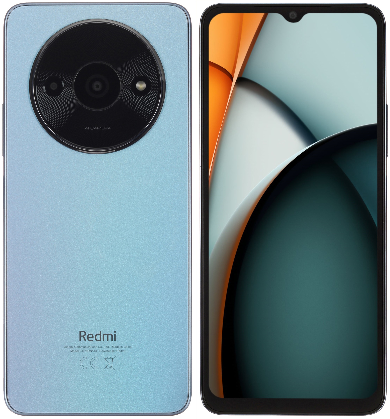 Смартфон Xiaomi Redmi A3, 4/128Gb, синий