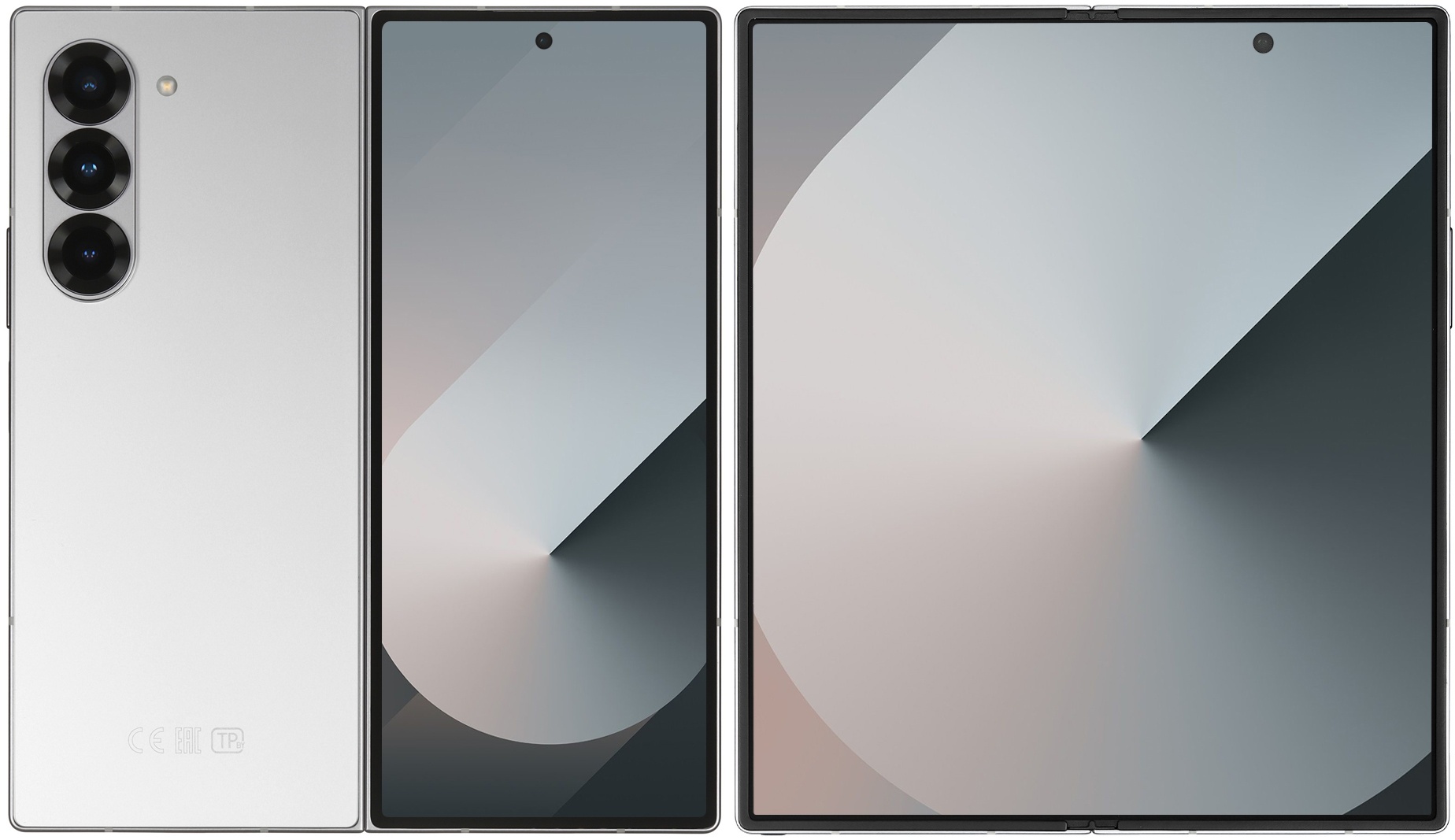 Смартфон Samsung Galaxy Z Fold6 SM-F956B, 12Gb/1Tb, серый раскладной