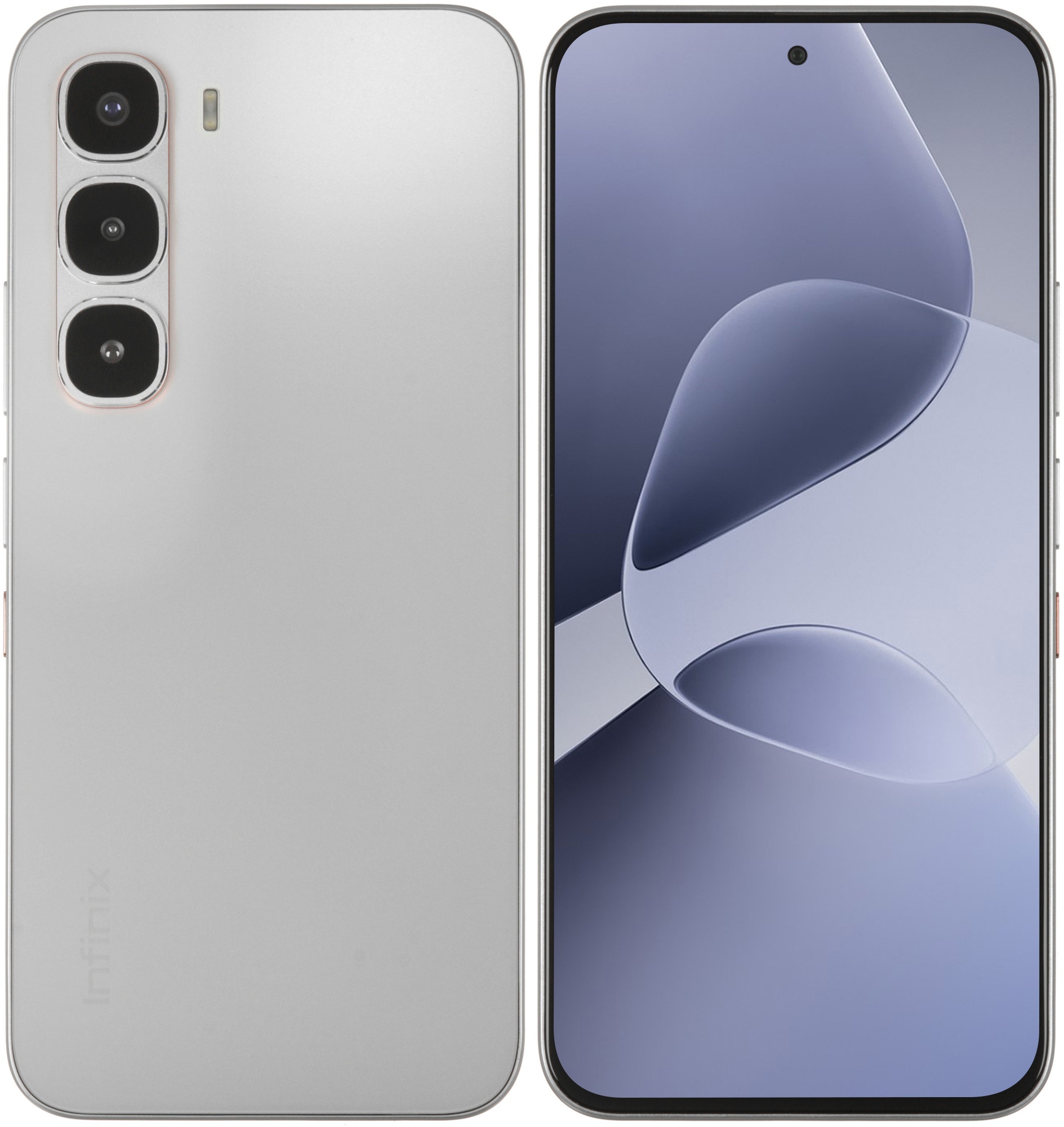 Смартфон Infinix X6885 Hot 60 Pro 8/256Gb серебристый титан