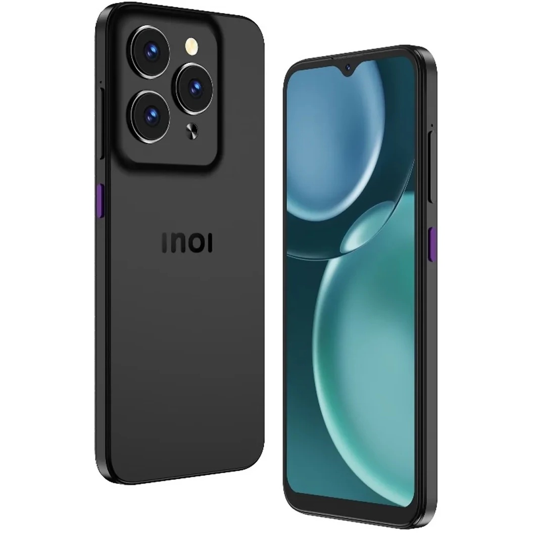 Смартфон INOI Note 15 6+10*/256GB Titanium черный