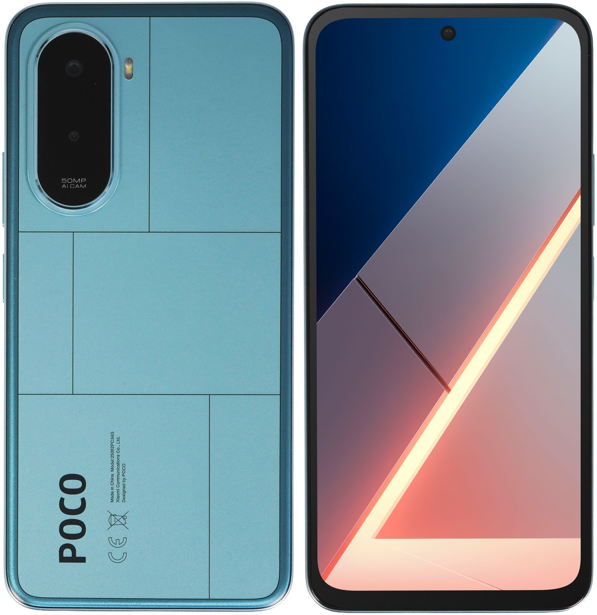 Смартфон POCO M7 6/128Gb голубой