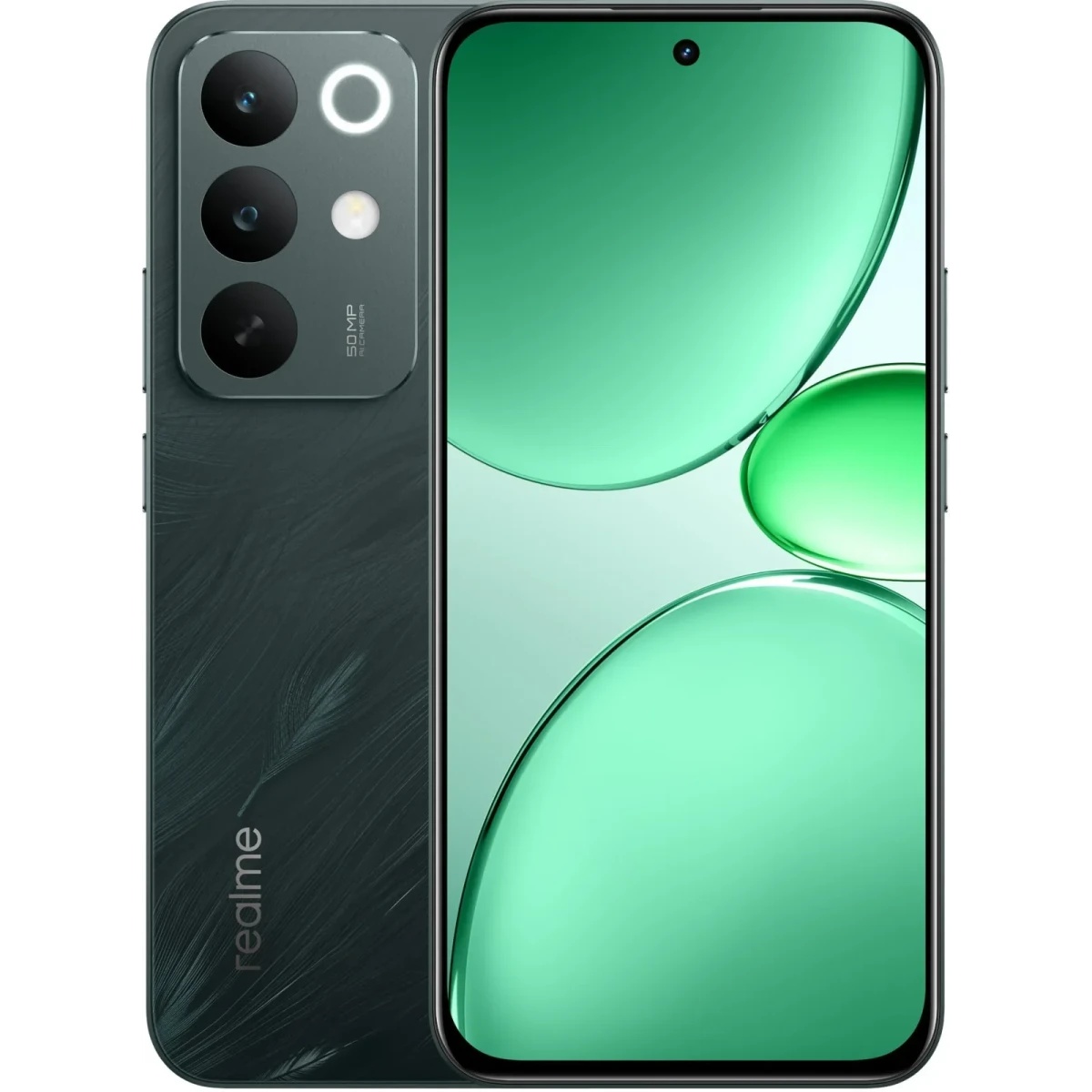 Смартфон Realme RMX5555 C85 Pro 256Gb 8Gb темно-зеленый моноблок 3G 4G 6.72" 1080x2400 Android 14 50