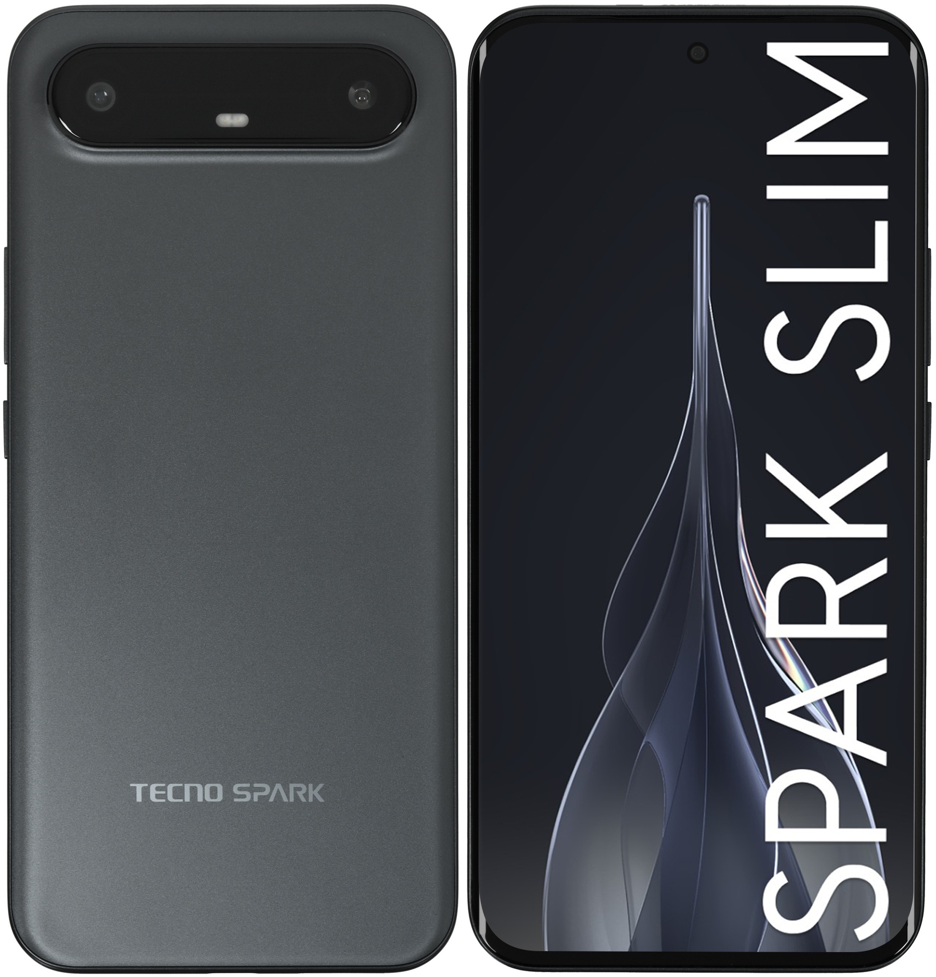 Смартфон Tecno Spark Slim 8/256Gb, черный