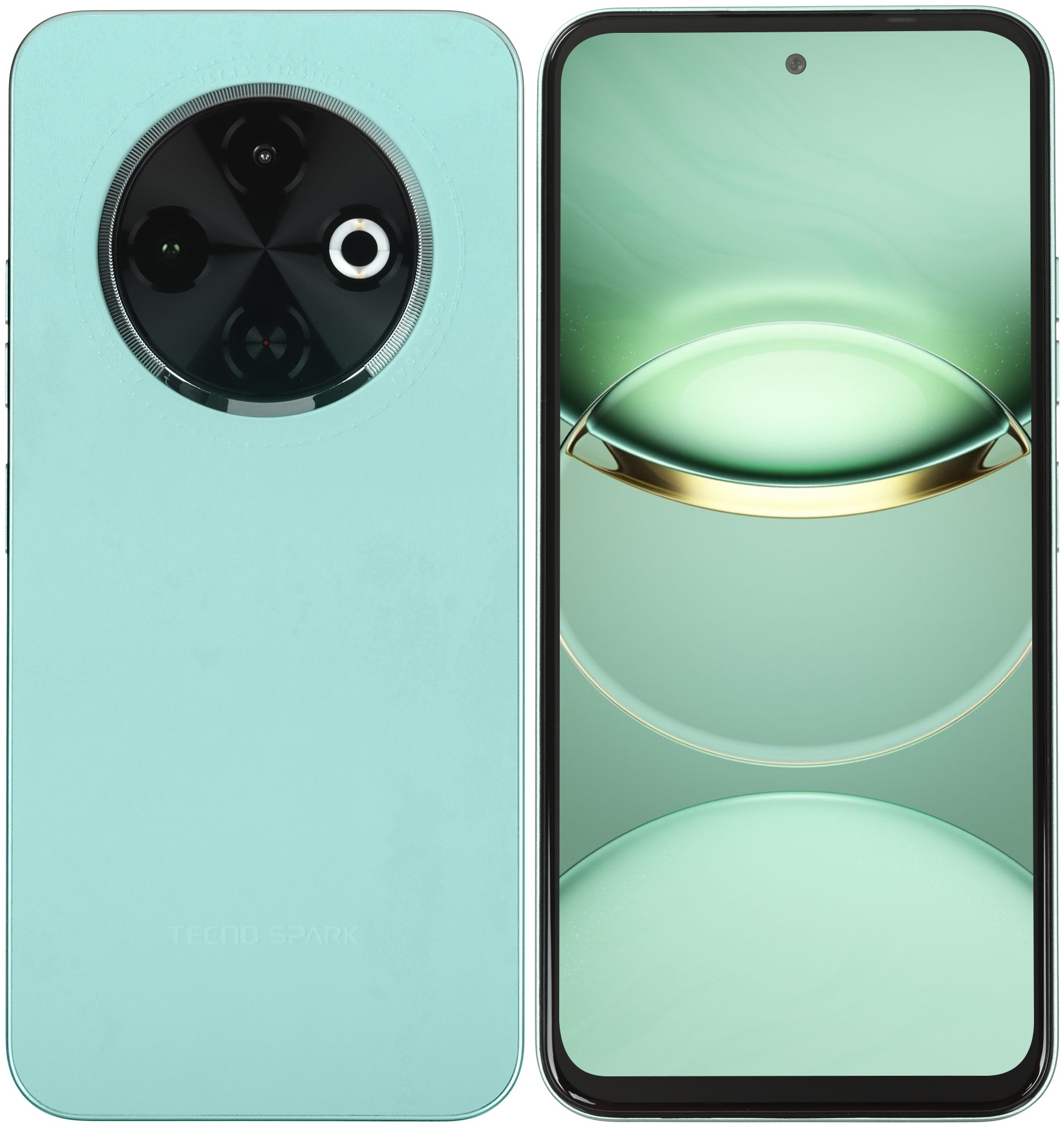 Смартфон Tecno SPARK 30c, 6/128Gb, мятный