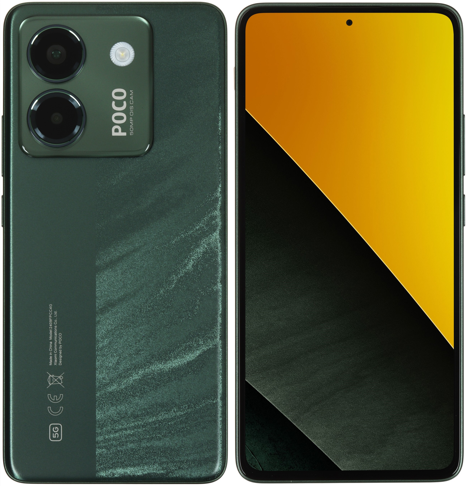 Смартфон POCO M7 Pro 5G RU, 12/256Gb, зеленый