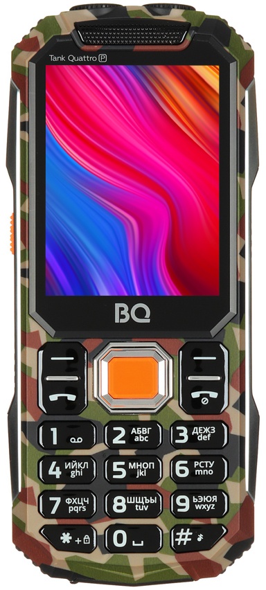 Мобильный телефон BQ 2817 Tank Quattro Power камуфляж